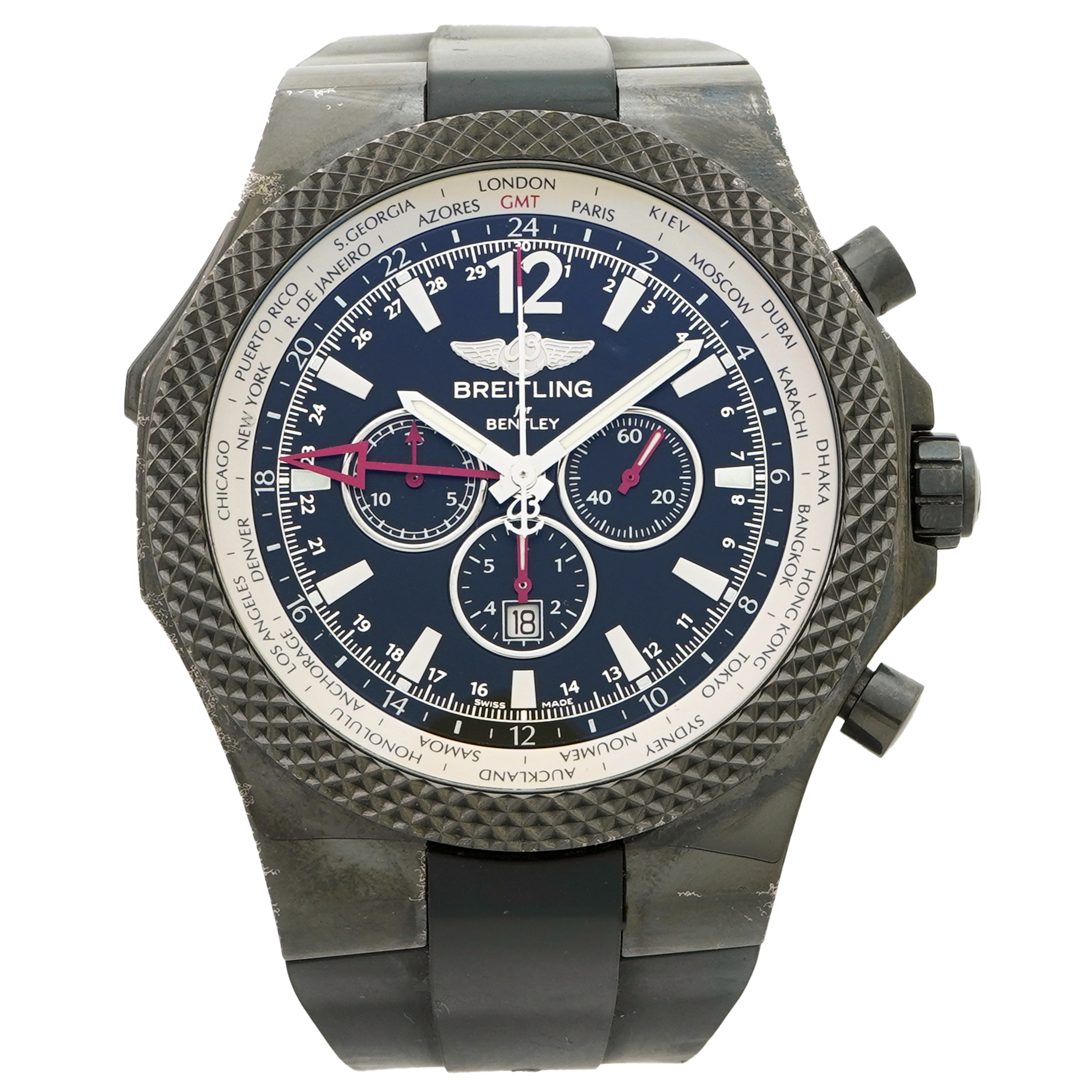 Breitling Bentley GMT Midnight M47362 - Inventory 4560