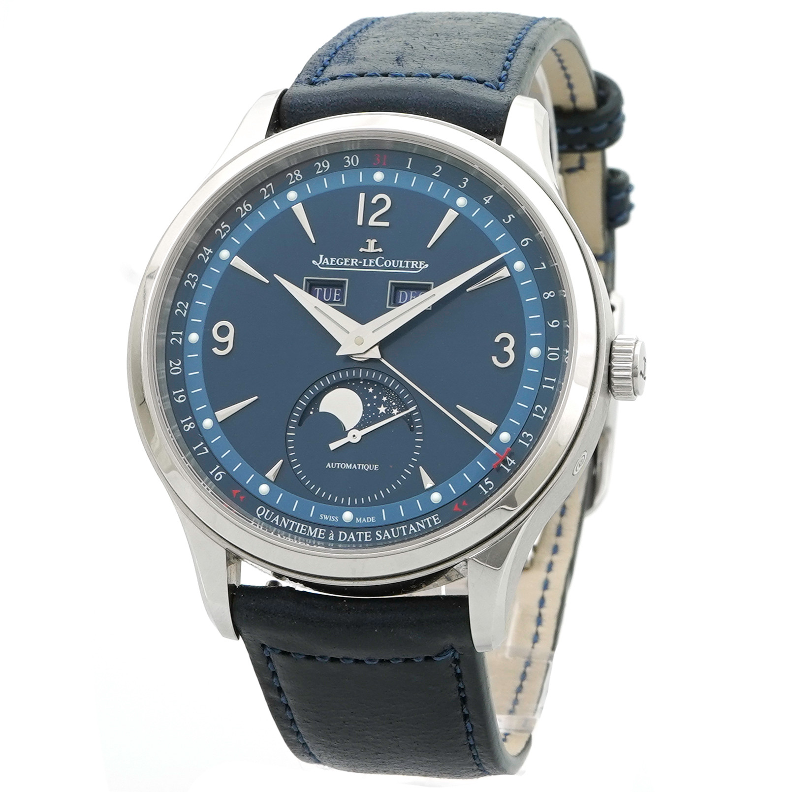 Jaeger LeCoultre Master Control Calendar Q4148480 *Blue Dial