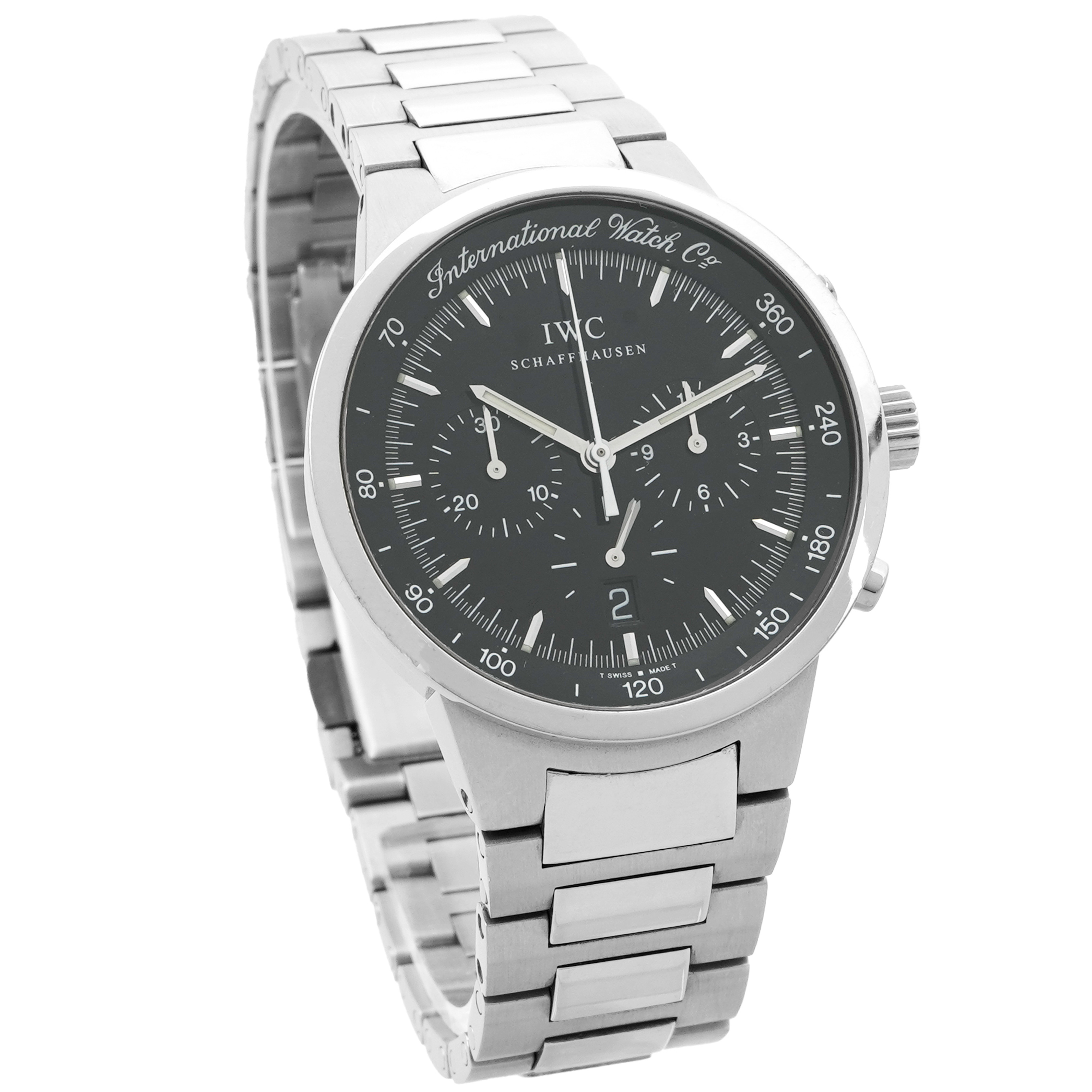 IWC GST Chrono Quartz IW372702 Inventory 4799 DelrayWatch