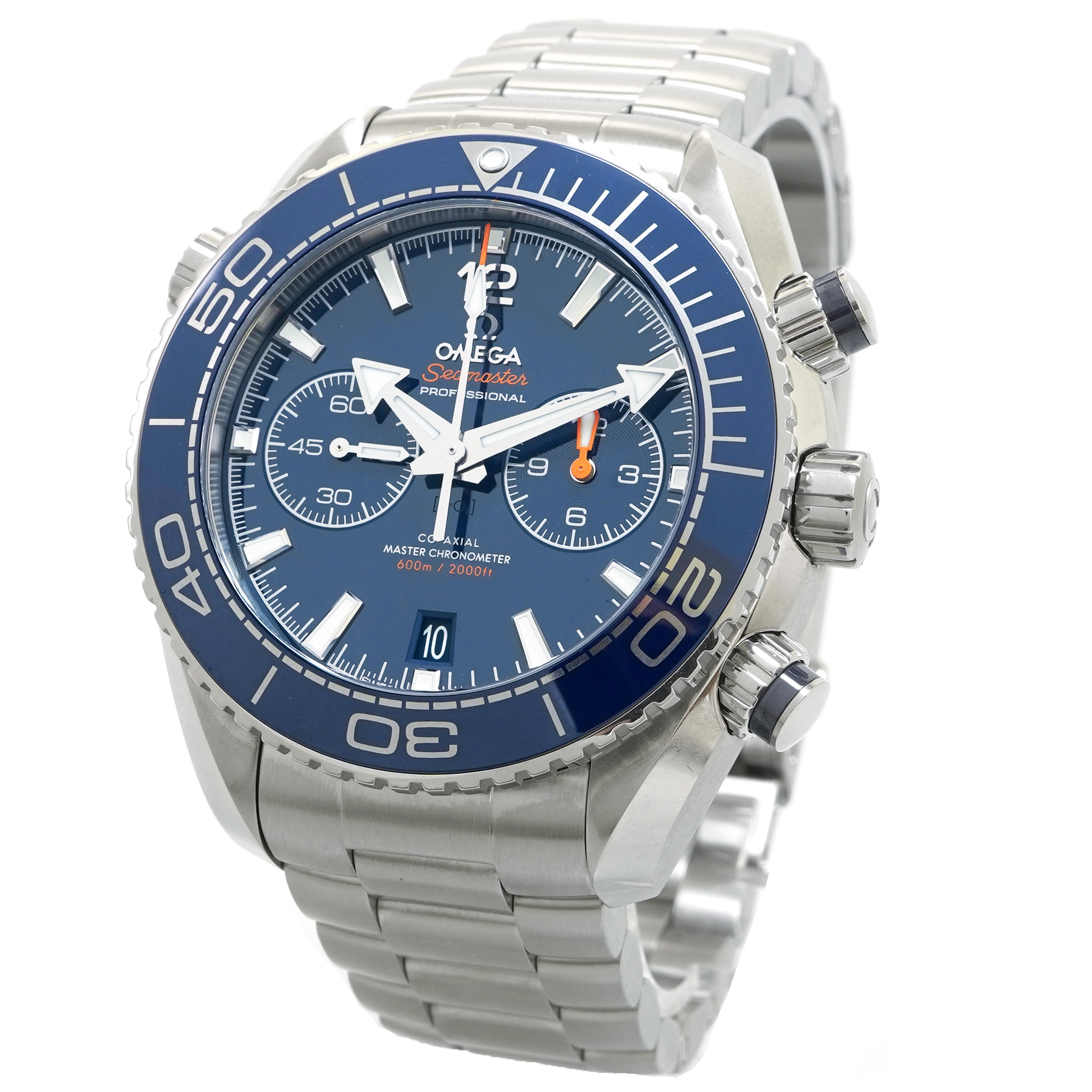 Omega Planet Ocean 600M Chronograph 45.5m *Blue Dial* *2023