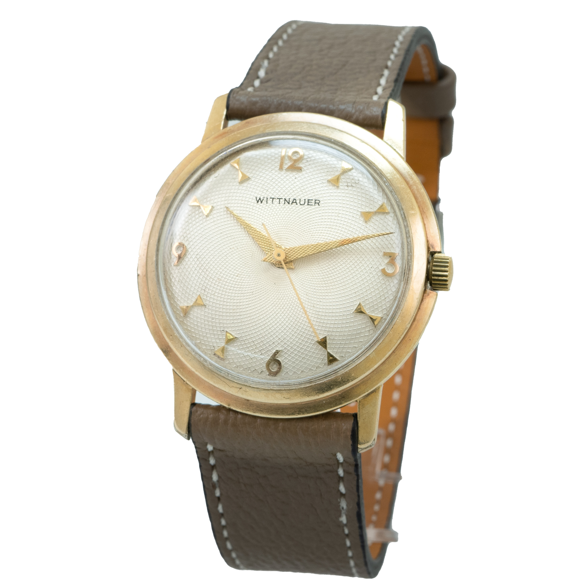 Wittnauer 1960 Wittnauer Guilloche Dial & Hands - Inventory 5031
