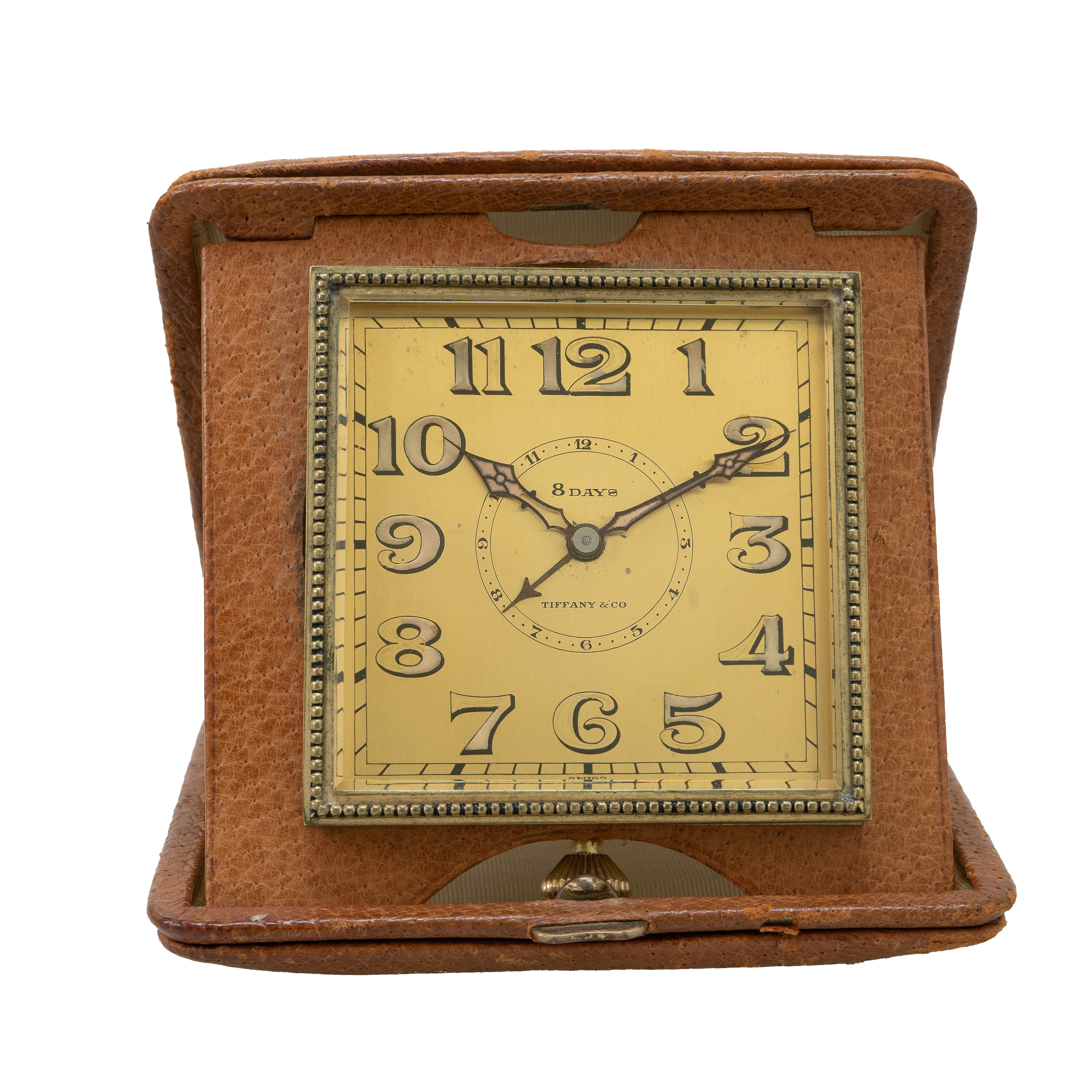 Tiffany & Co. Lemania 1920's Folding Alarm Clock - Inventory 5070