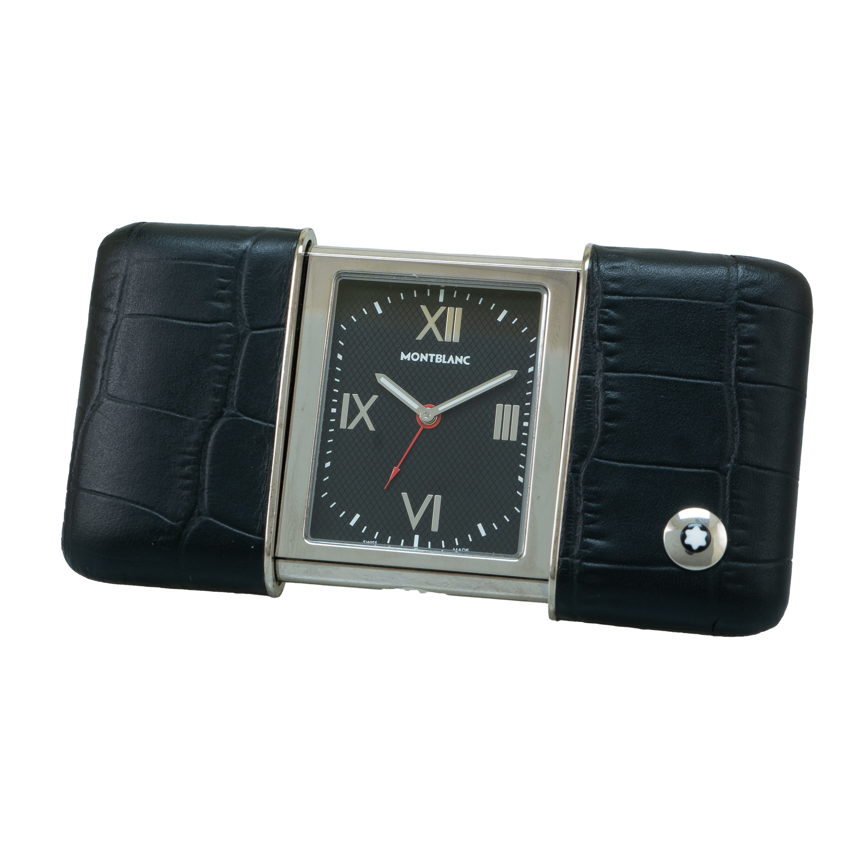 Montblanc Sliding Travel Alarm Clock - Inventory 5094