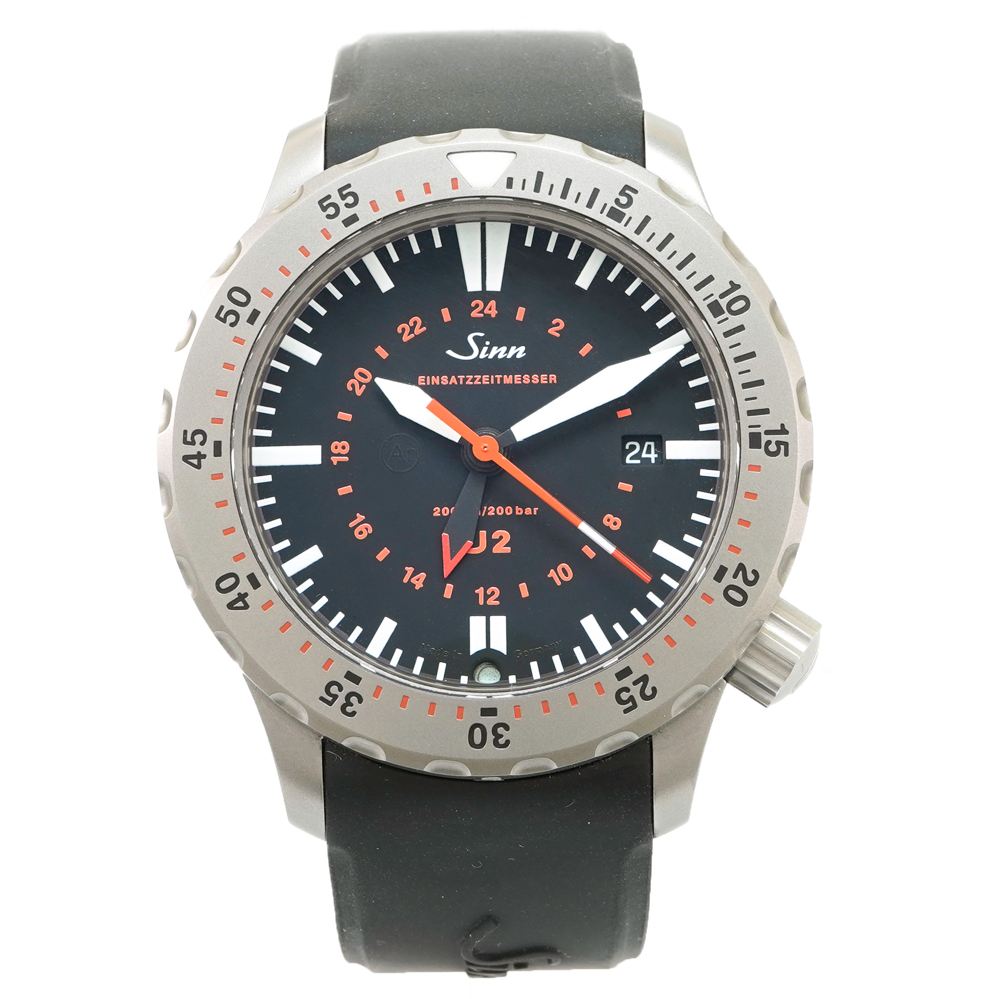 Sinn 1020 Diving GMT Watch U2 EZM 5 44mm - Inventory 4981