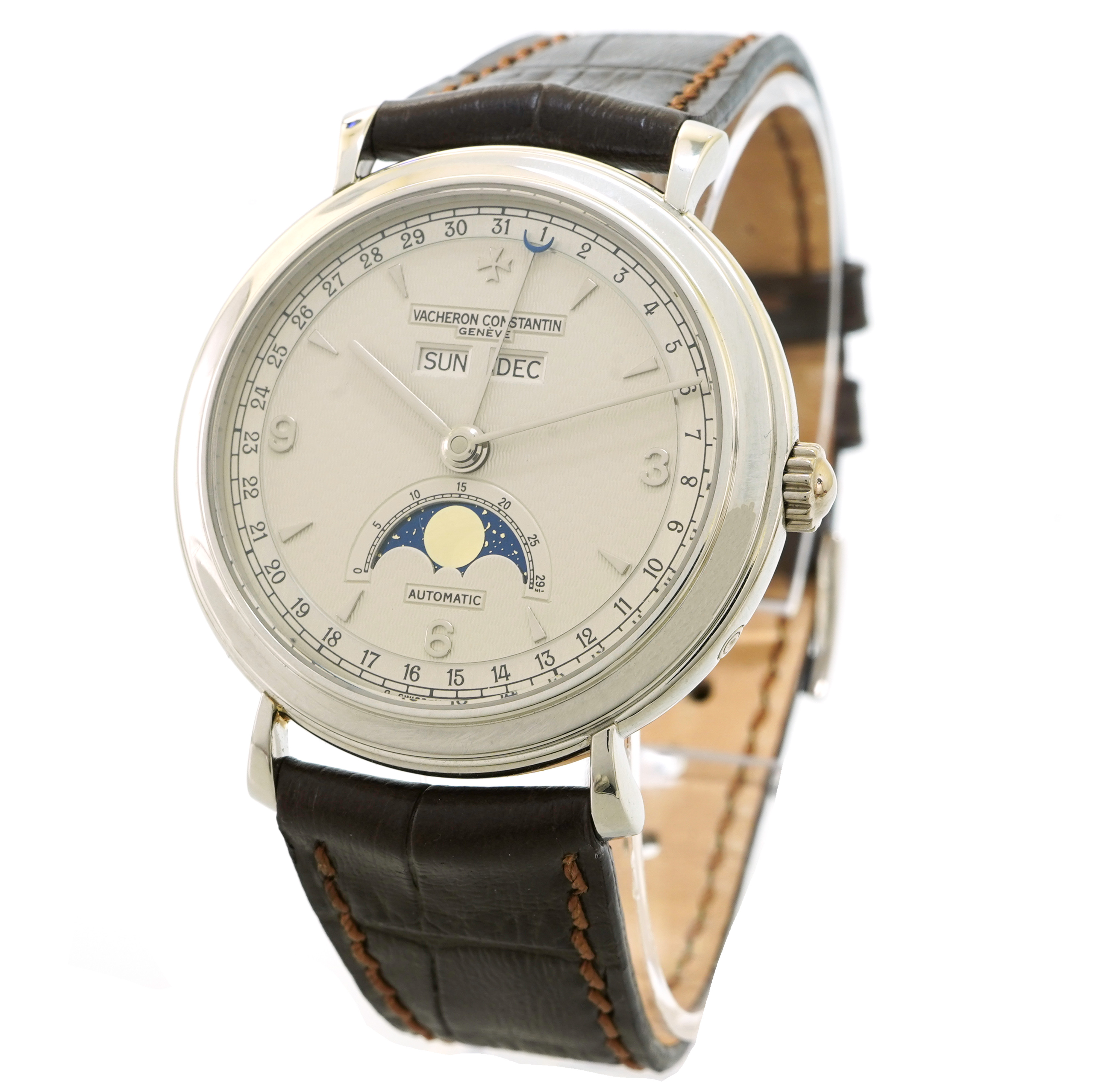 Vacheron Constantin Historiques Triple Date Complete Calendar in