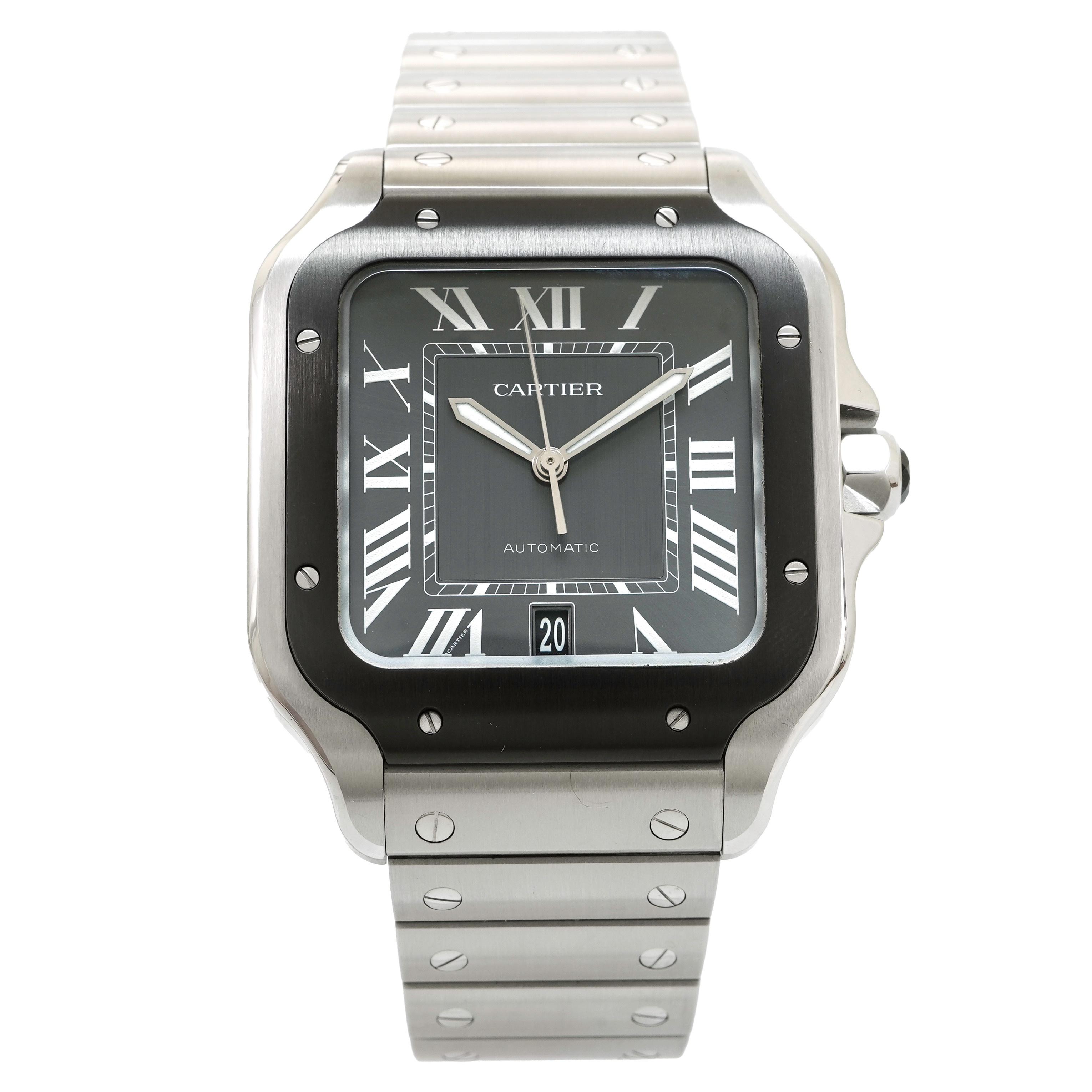 Cartier Santos de Cartier Large ADLC Bezel - Inventory 5145