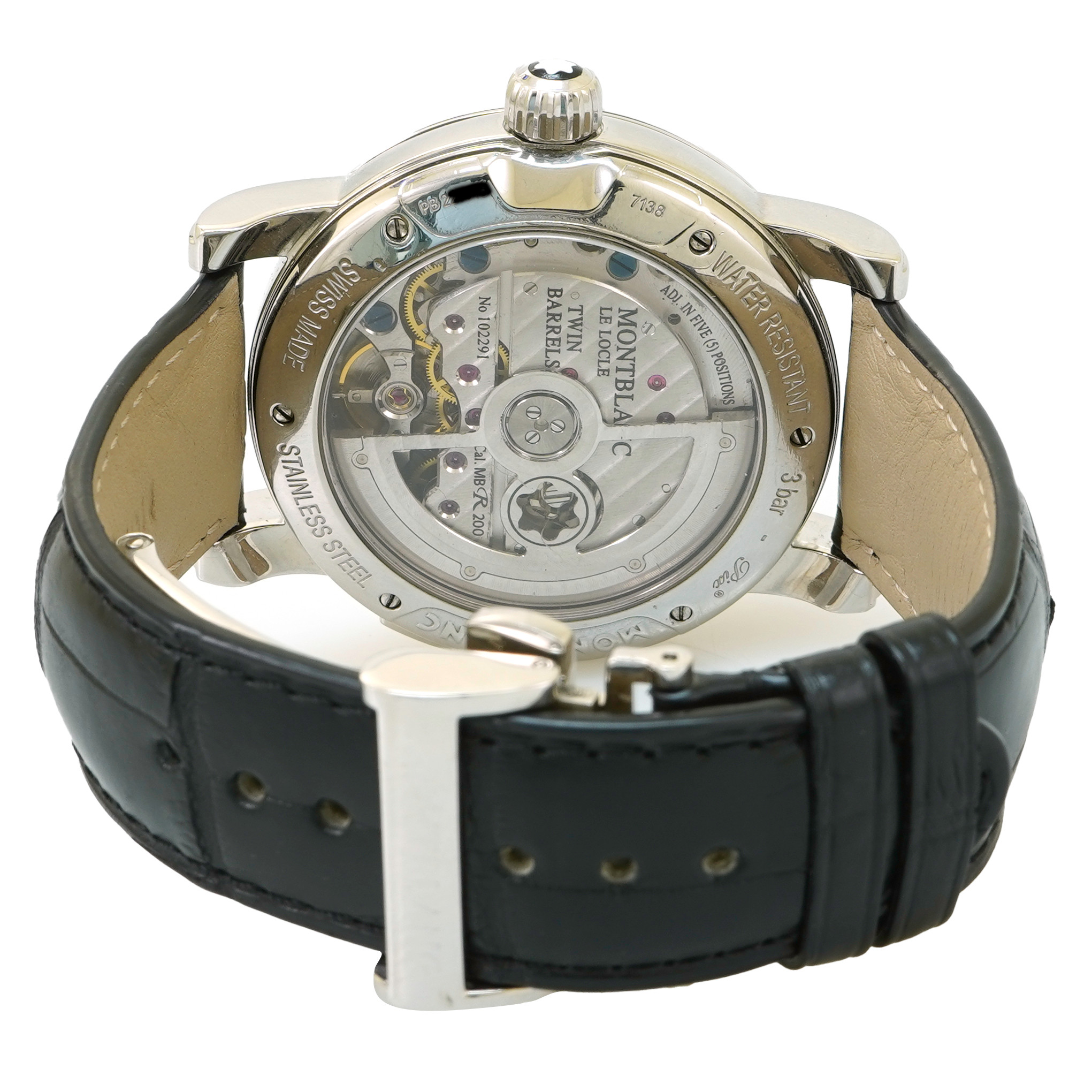 Montblanc Nicholas Rieussec 7138 Chronograph GMT - Inventory 5157