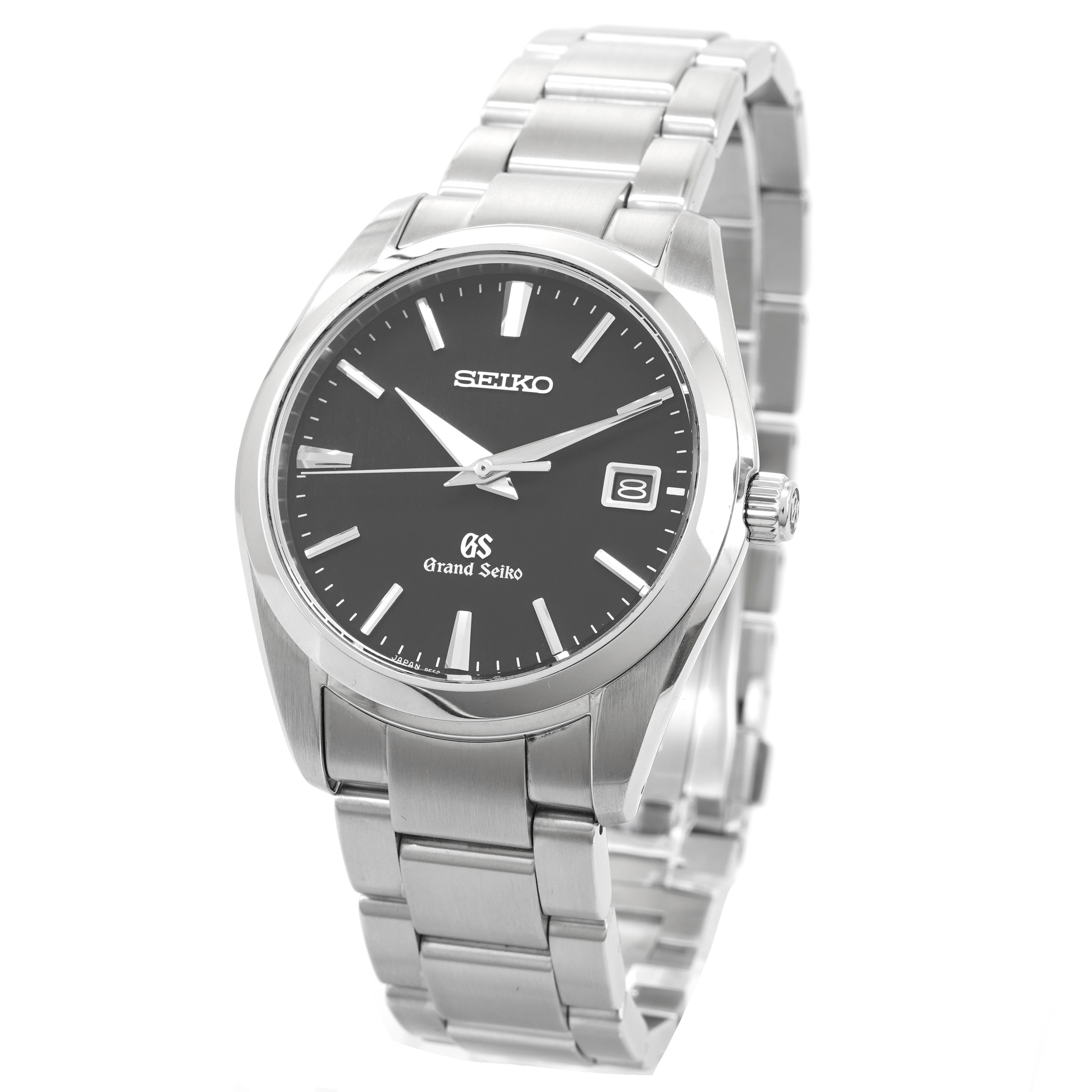 Grand Seiko GS ブラックダイヤル　SBGX061 Grand Seiko Heritage Quartz Black Dial SBGX061 - Inventory 5180