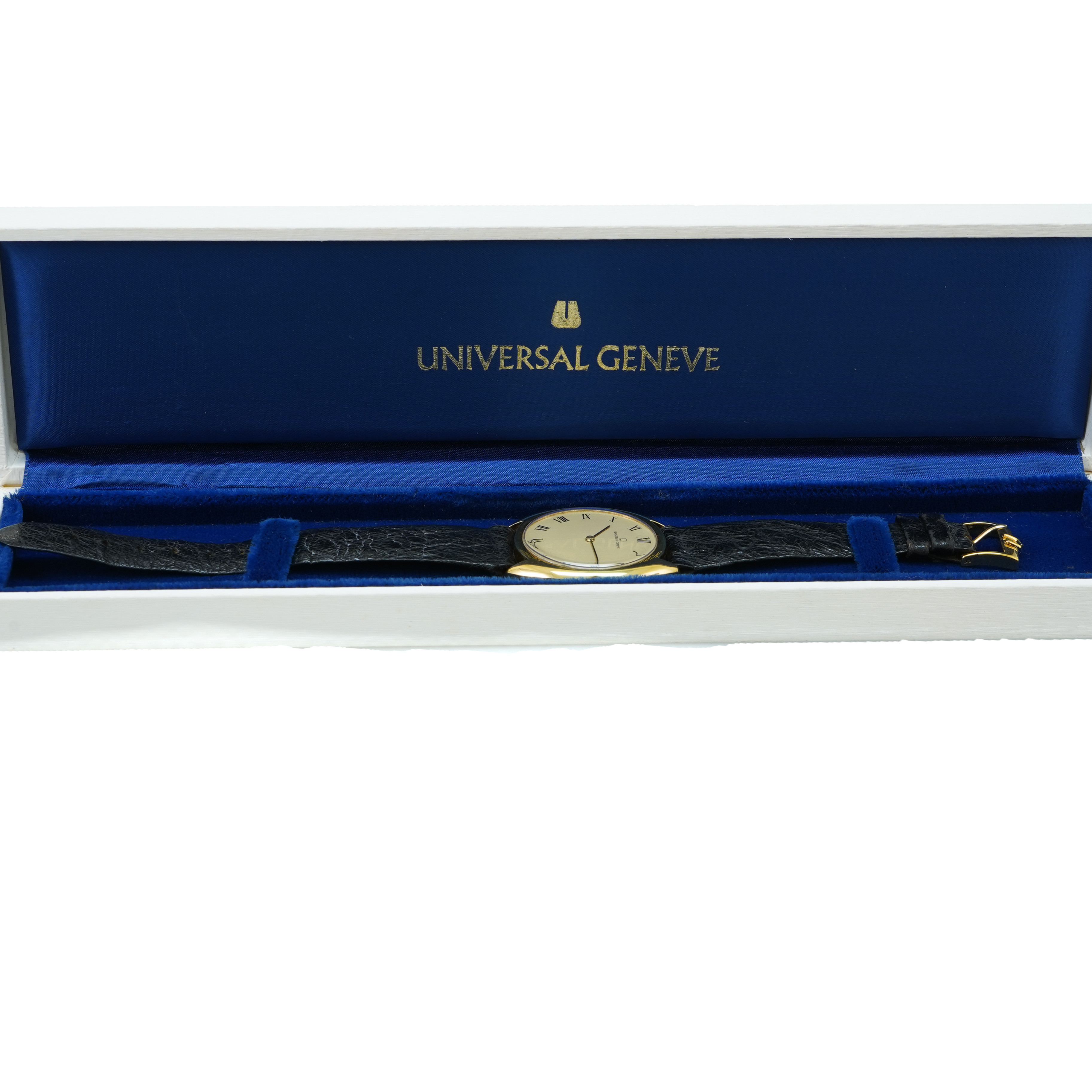 UNIVERSAL GENEVE 時計用ケース 空箱のみ Universal Geneve Ultra-Thin Manual Wind *Vintage* - Inventory 5199