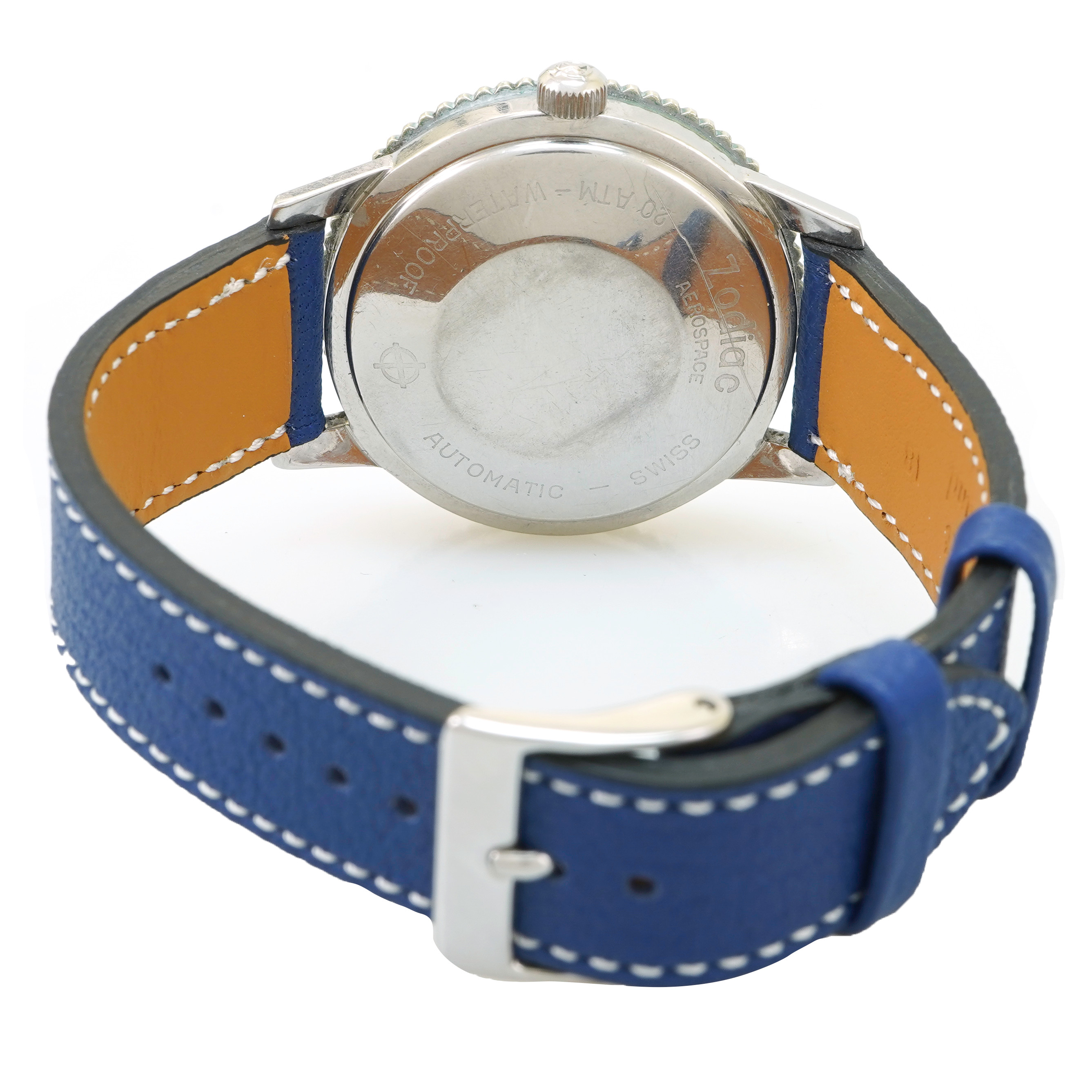 Zodiac Vintage Aerospace GMT - Inventory 5088 - DelrayWatch.com