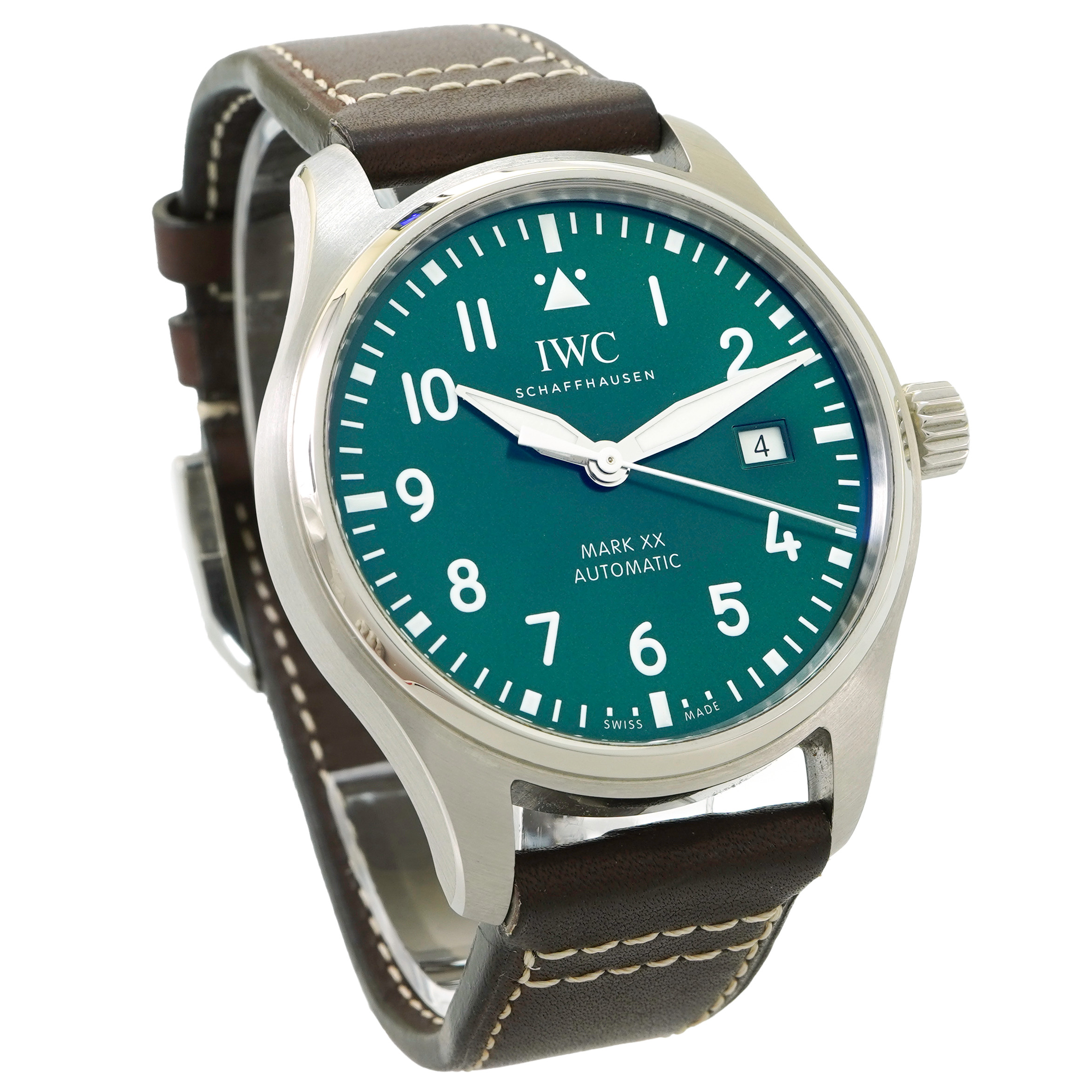 マルコ IWC Pilot's Watch Mark XX Green Dial - Inventory 5182