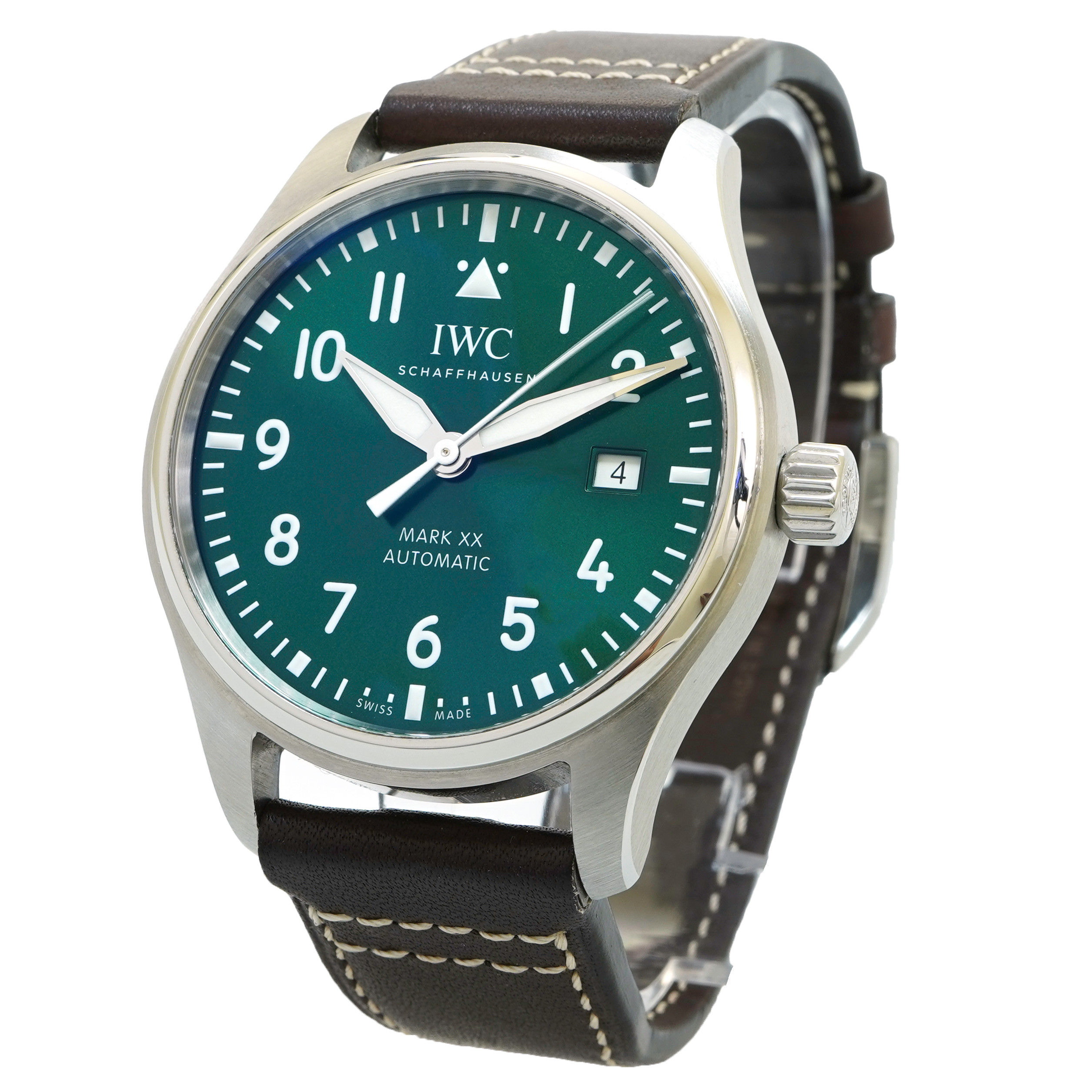 IWC Pilot's Watch Mark XX Green Dial - Inventory 5182