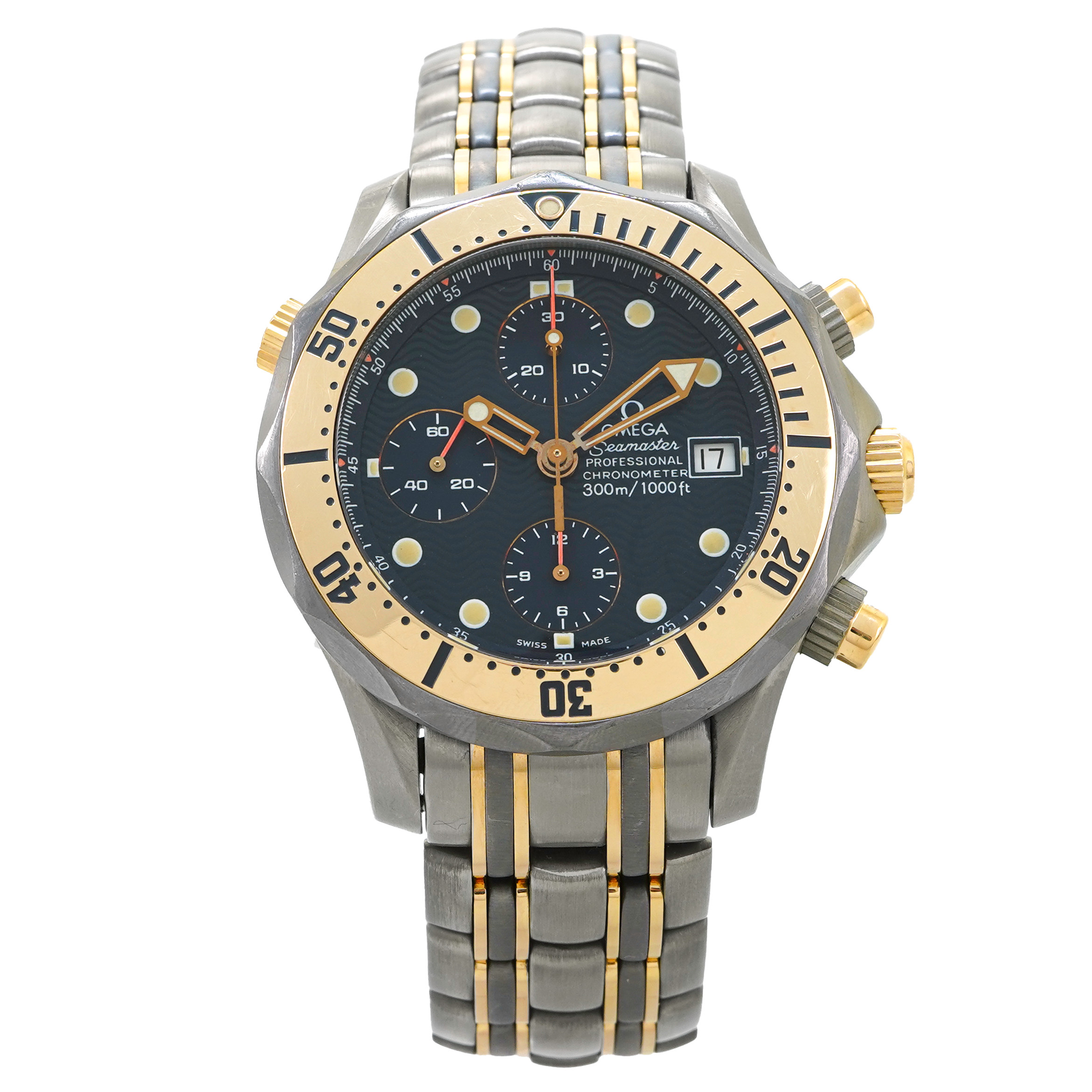 Omega Seamaster Chronograph 41.5mm Titanium and Rose Gold 2296.80
