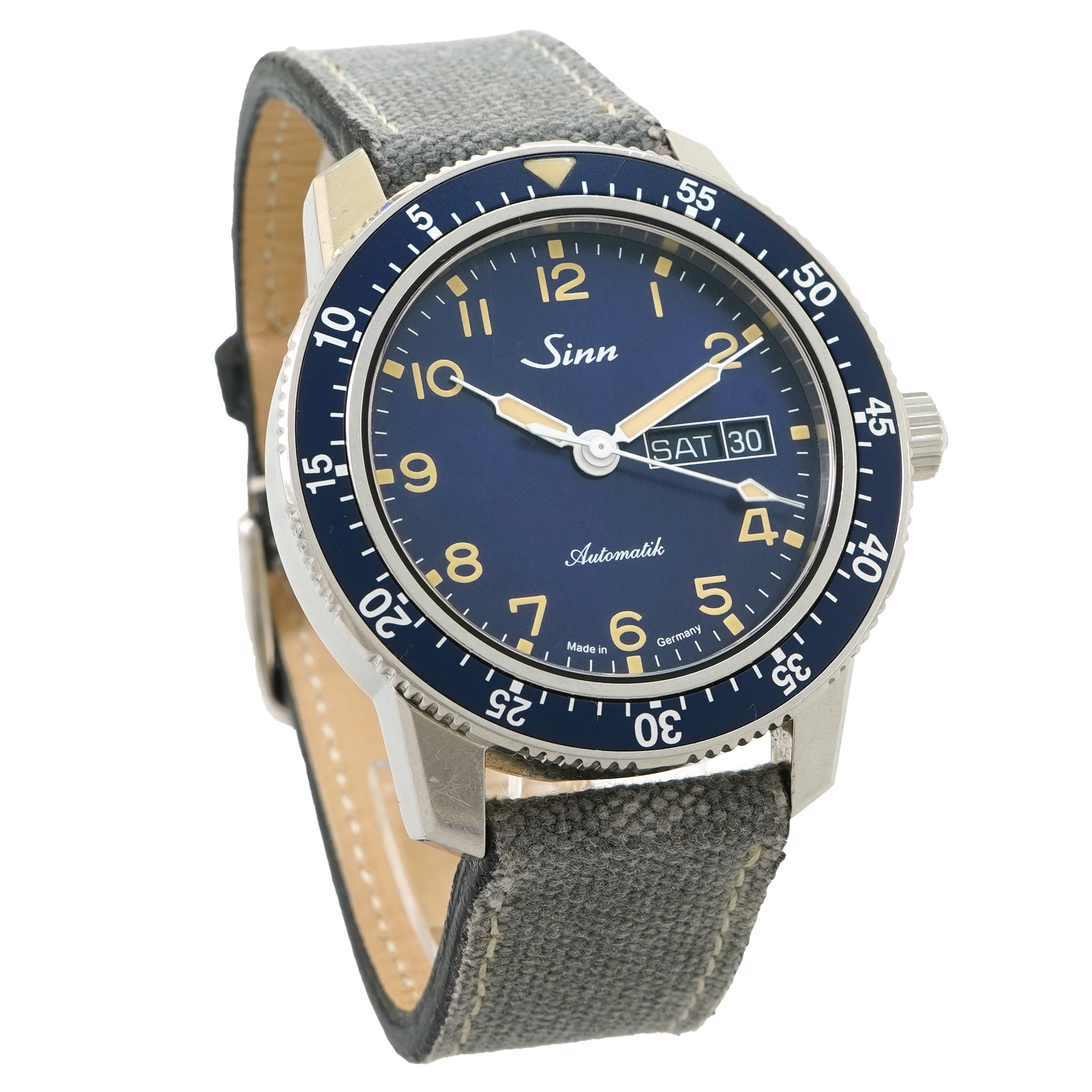 Sinn 104 Blue Dial St Sa BE - Inventory 5340 - DelrayWatch.com