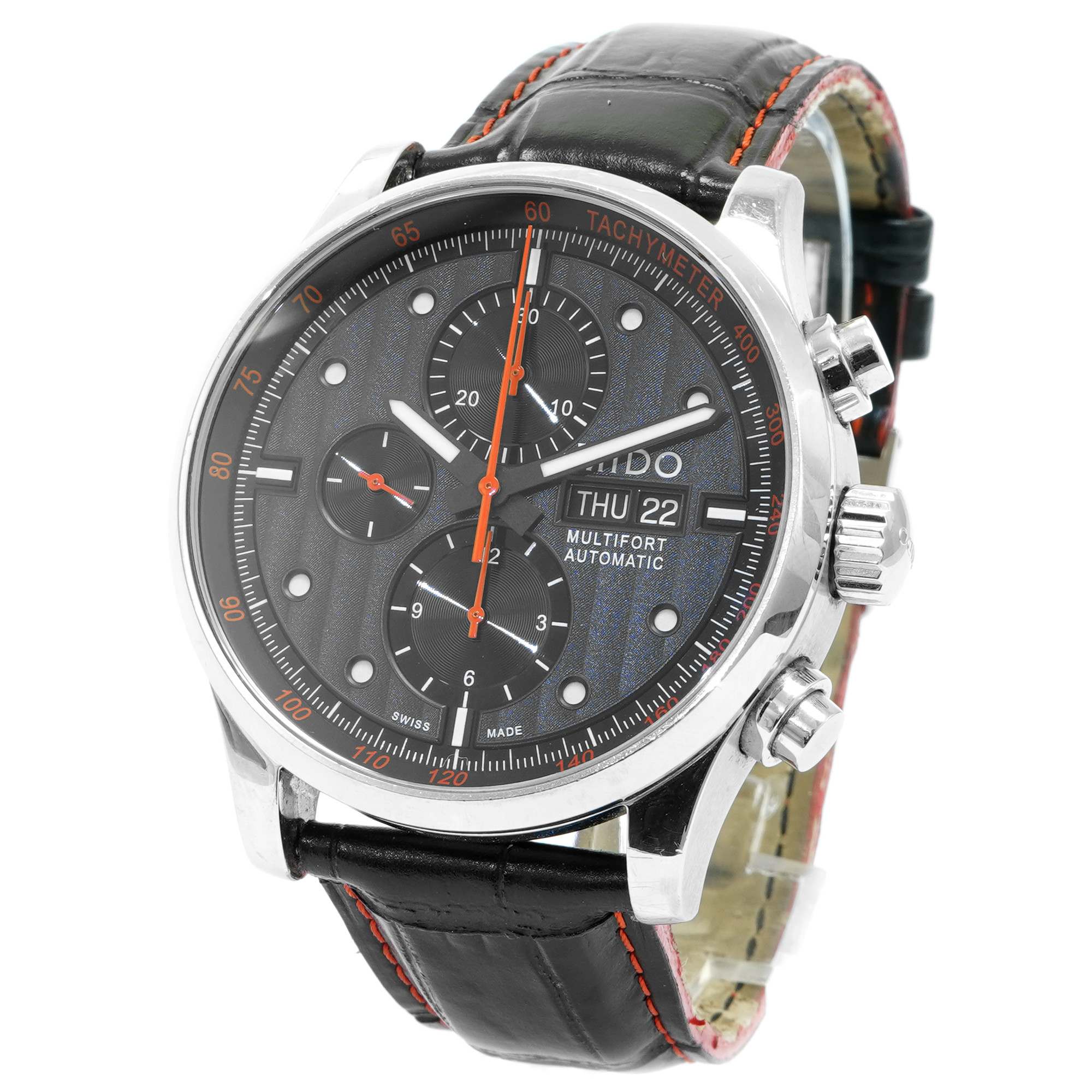 Mido Mulitfort Chronograph - Inventory 5363 - DelrayWatch.com
