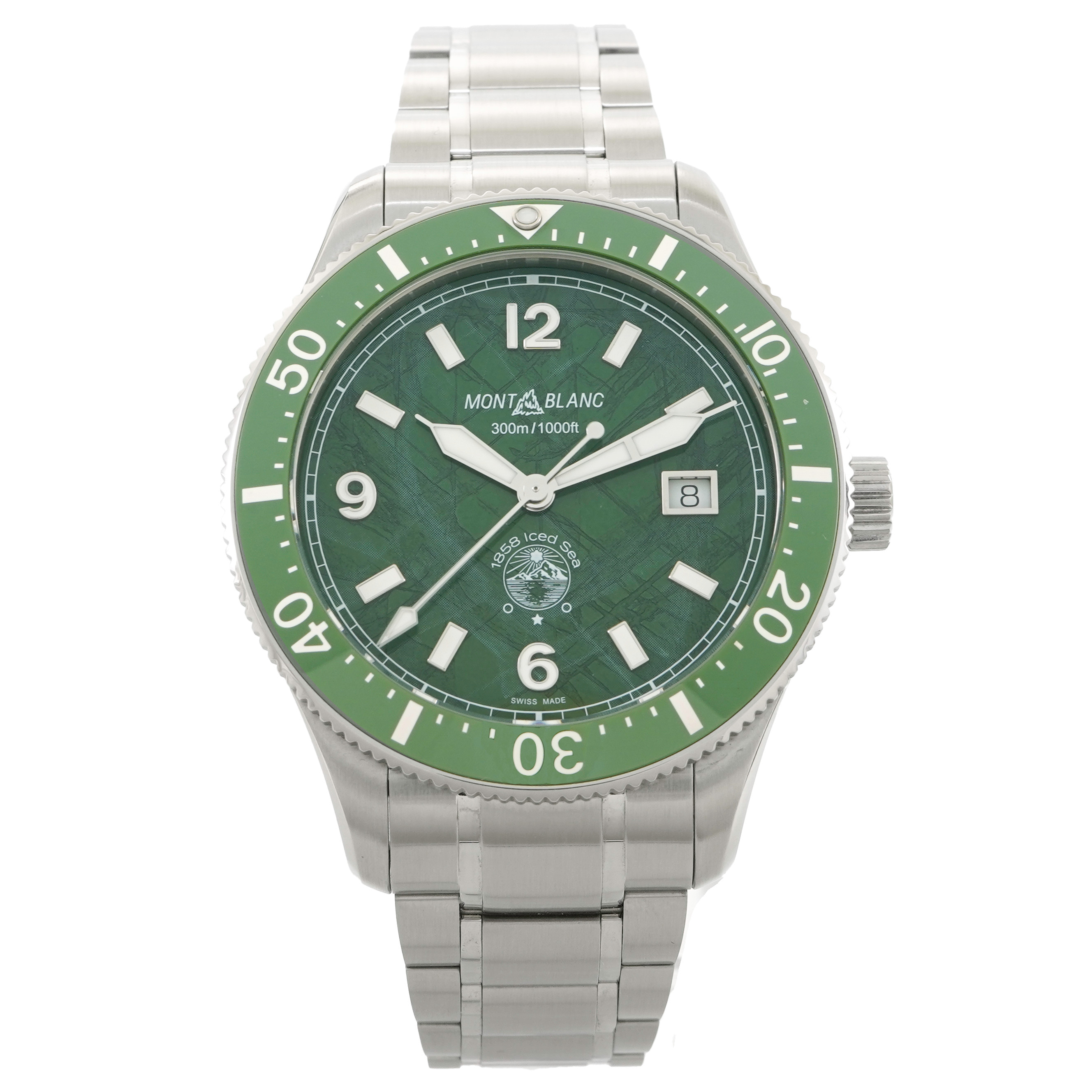 モンベル Montblanc 1858 Iced Sea Green *Unworn* 129373 - Inventory 5414