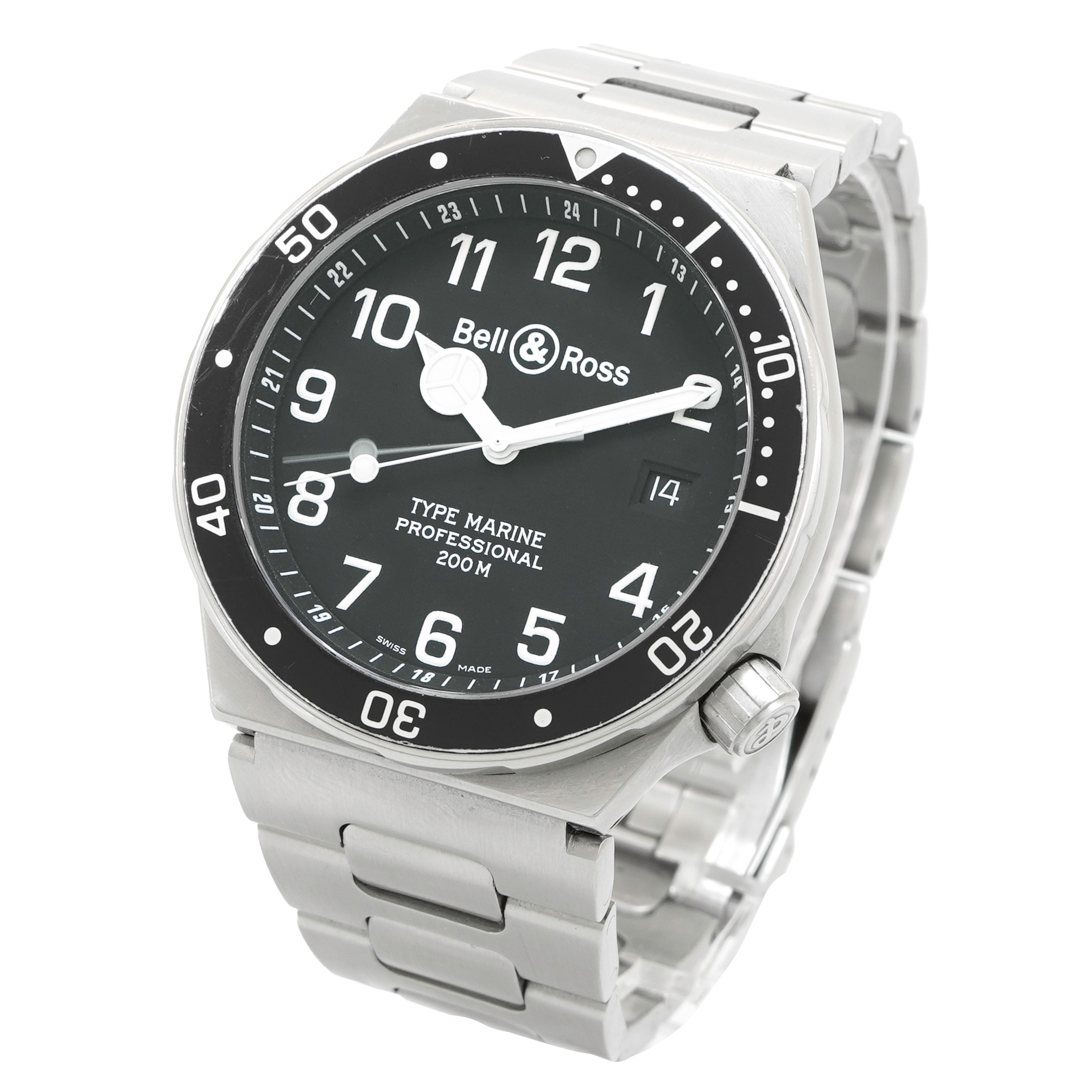 Bell & Ross Type Marine Professional 200M - Inventory 5470