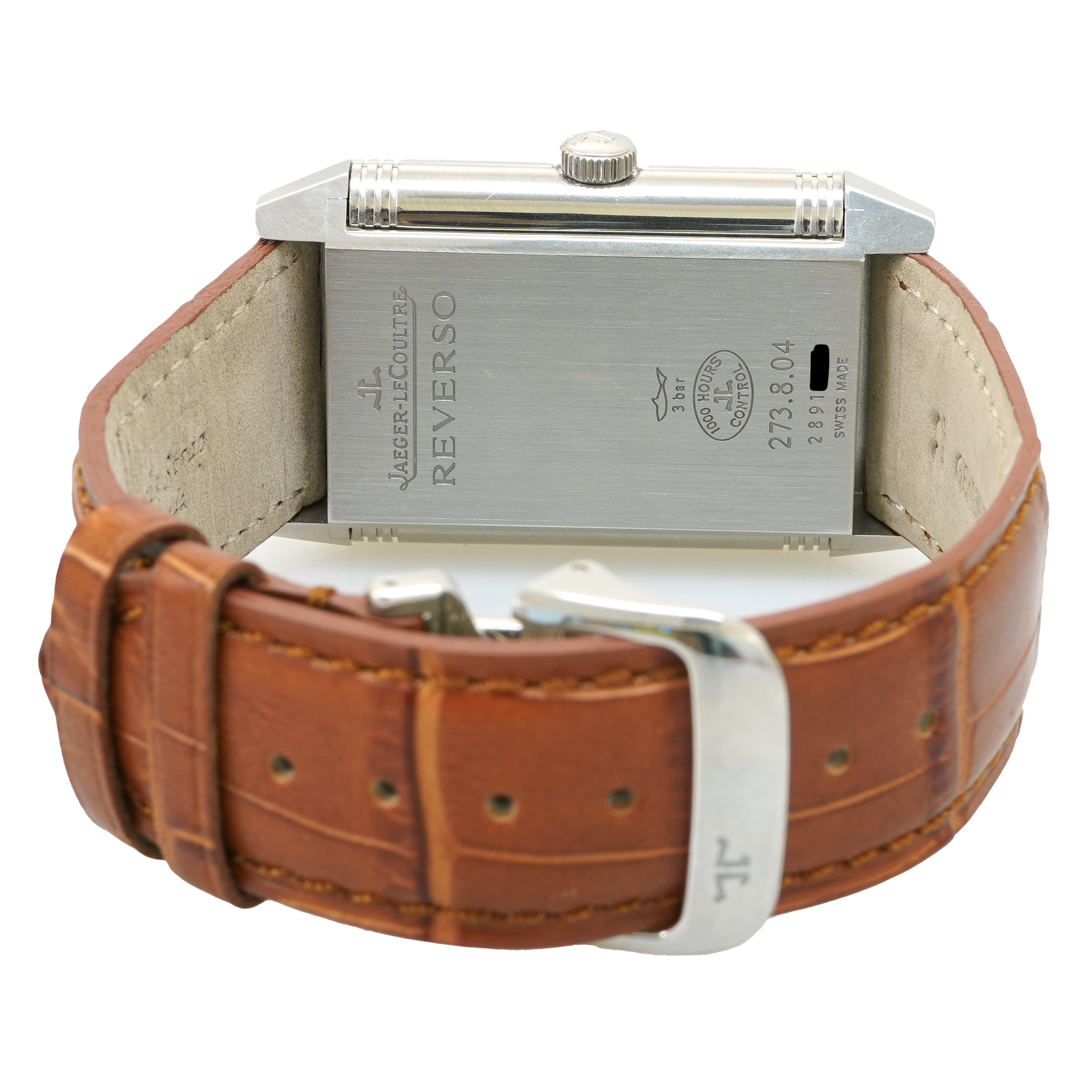 Jaeger LeCoultre Reverso Grande Steel 273.8.04 - Inventory 5480