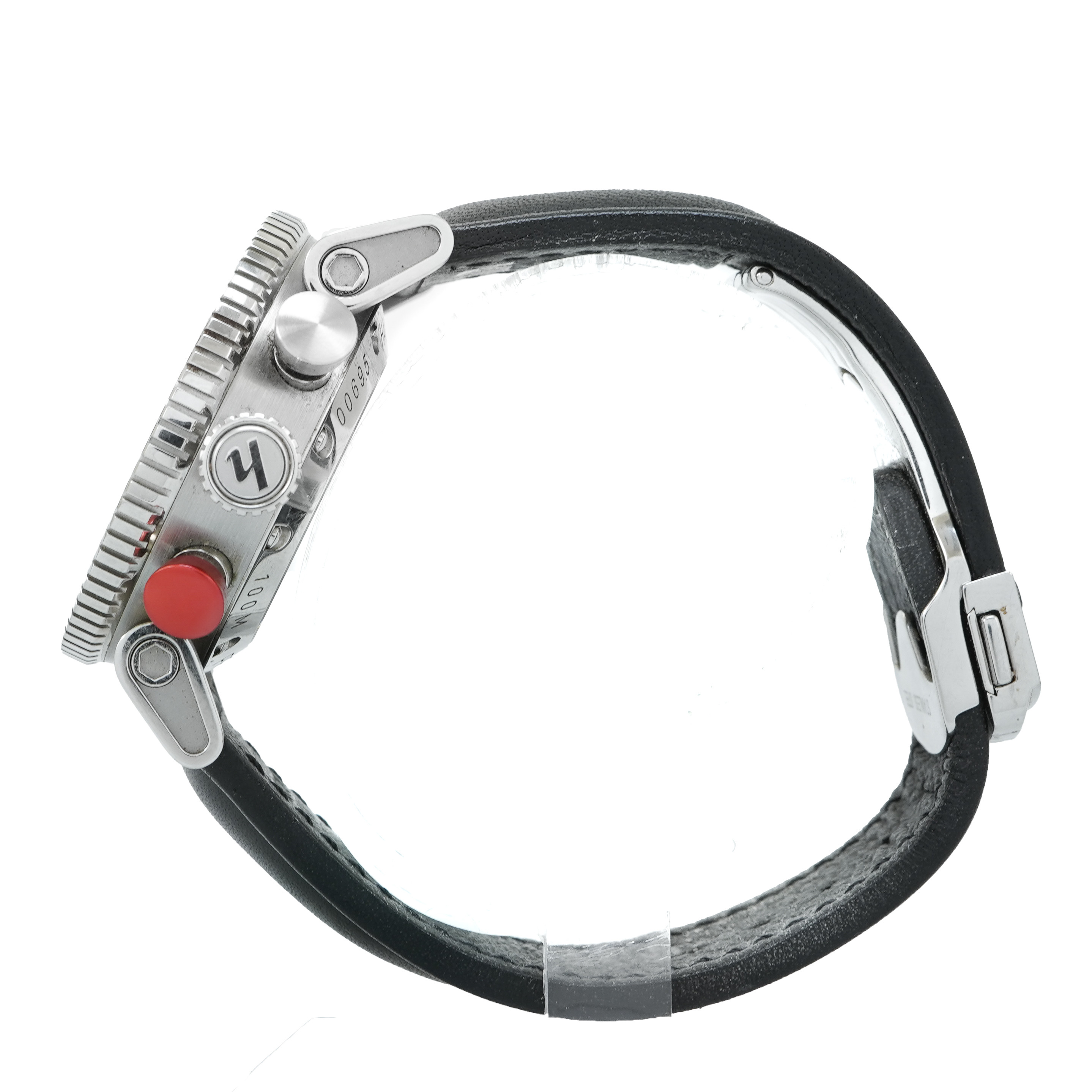 Hanhart Primus Racer Silver 741.220 - Inventory 5498 - DelrayWatch.com