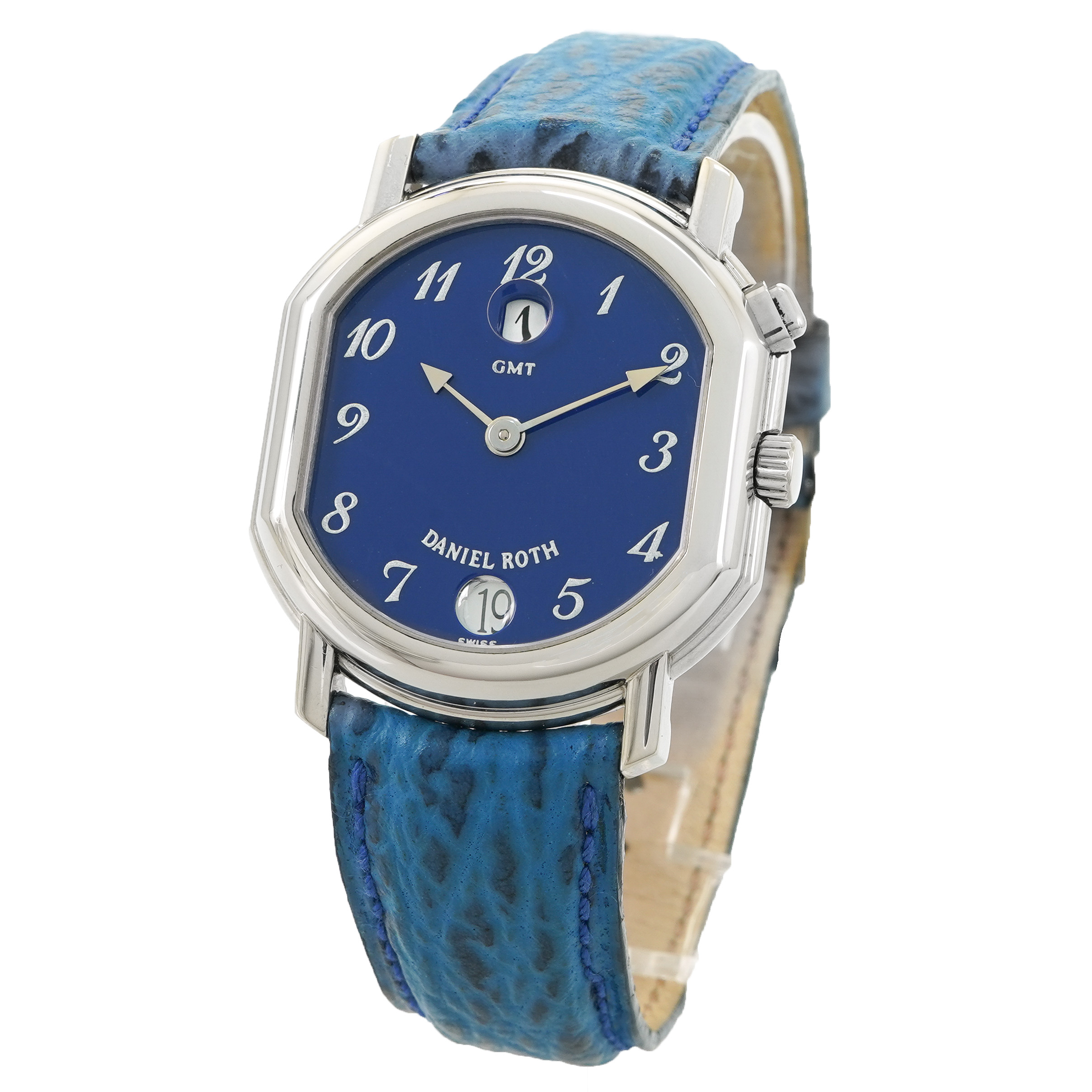 Daniel Roth GMT *Blue Dial* S247.1 - Inventory 5543 - DelrayWatch.com