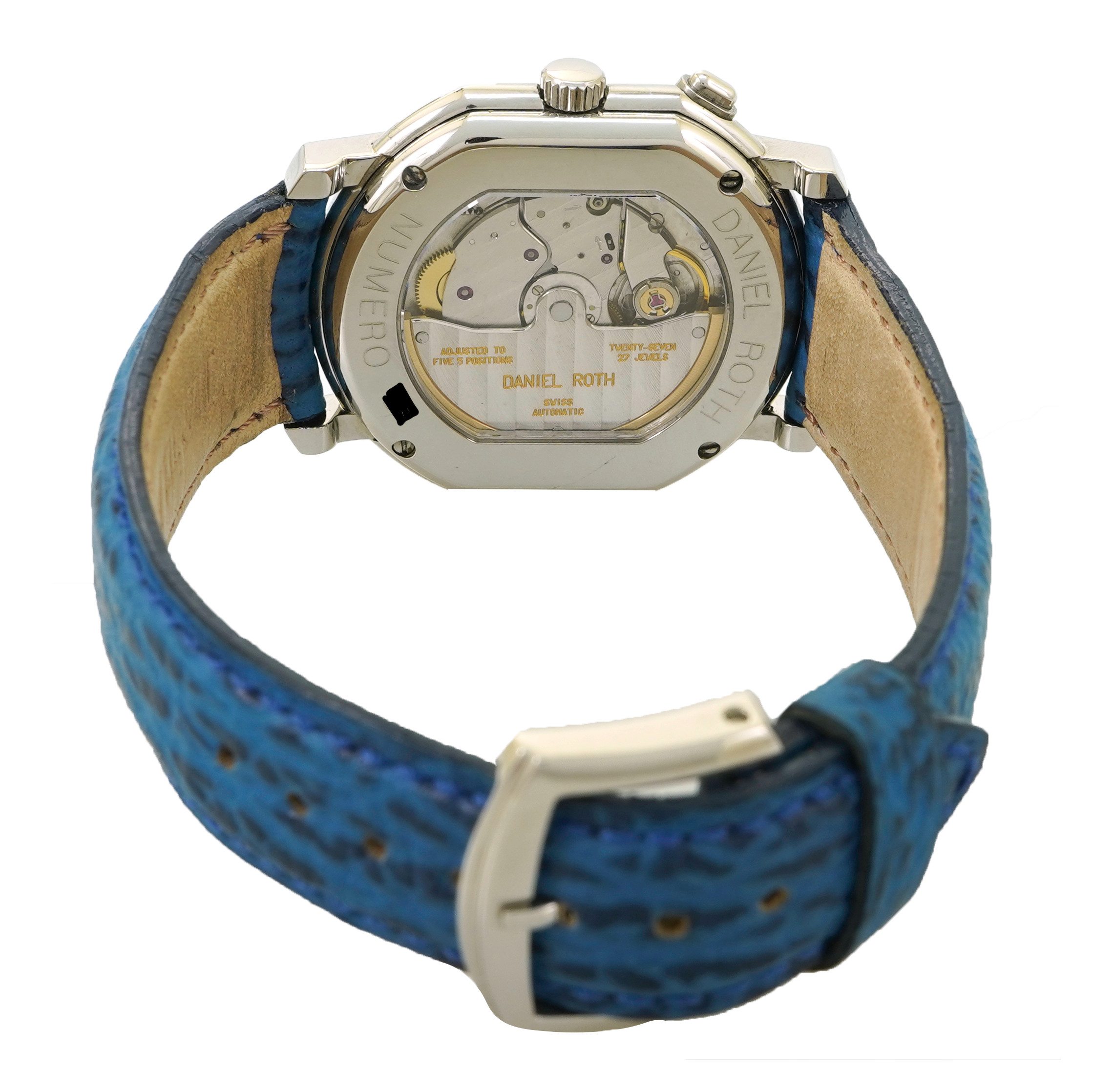 Daniel Roth GMT *Blue Dial* S247.1 - Inventory 5543 - DelrayWatch.com