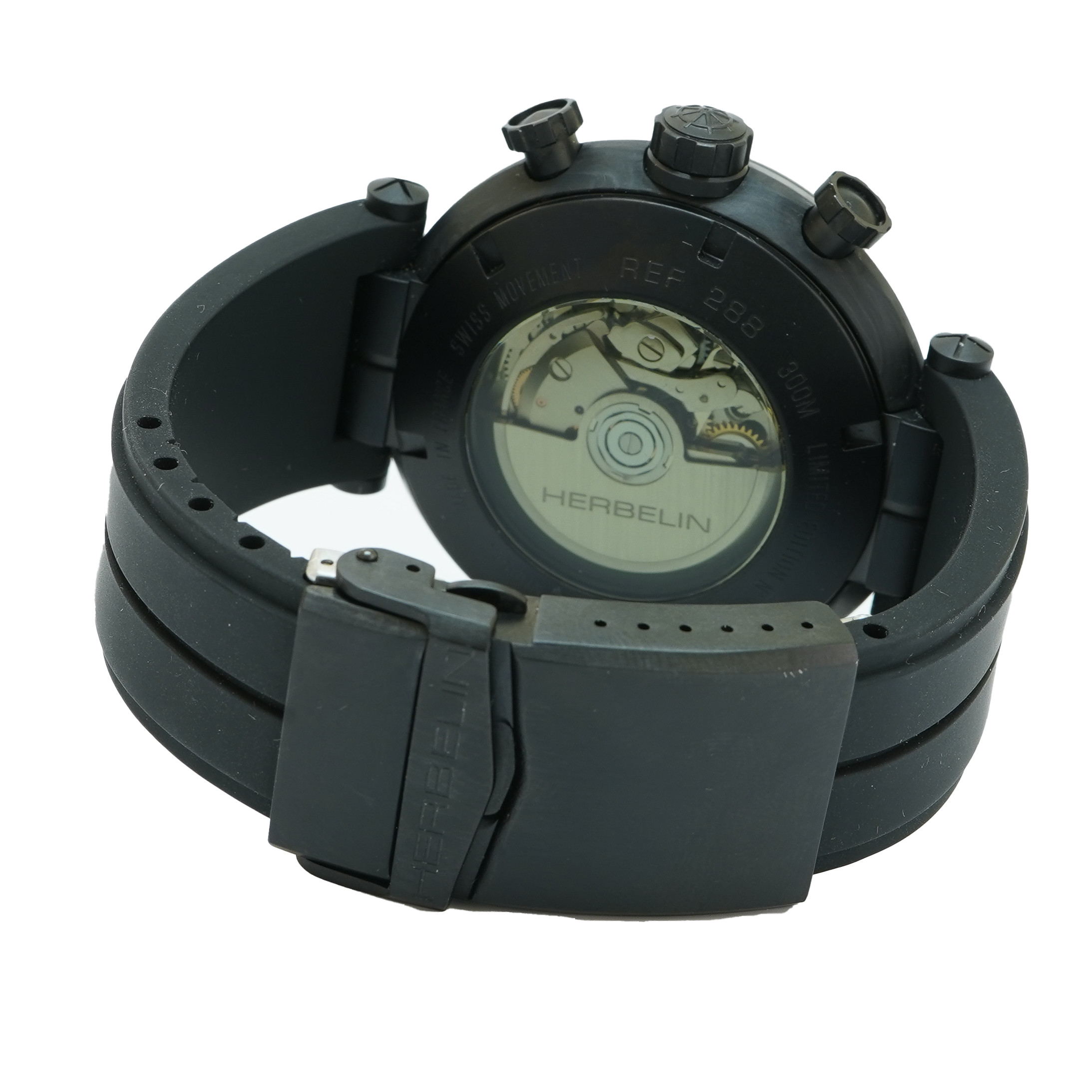 ニューホランド2100 Herbelin Newport Carbon 288 Chronograph *Limited Edition