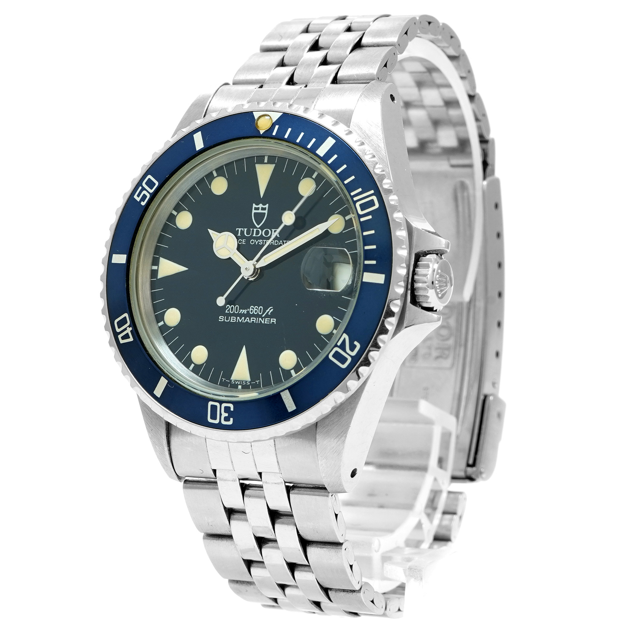 mrn♡ S⑤ T⑤ 750 Tudor Submariner Date 75090 *Dark Blue Dial & Bezel* - Inventory