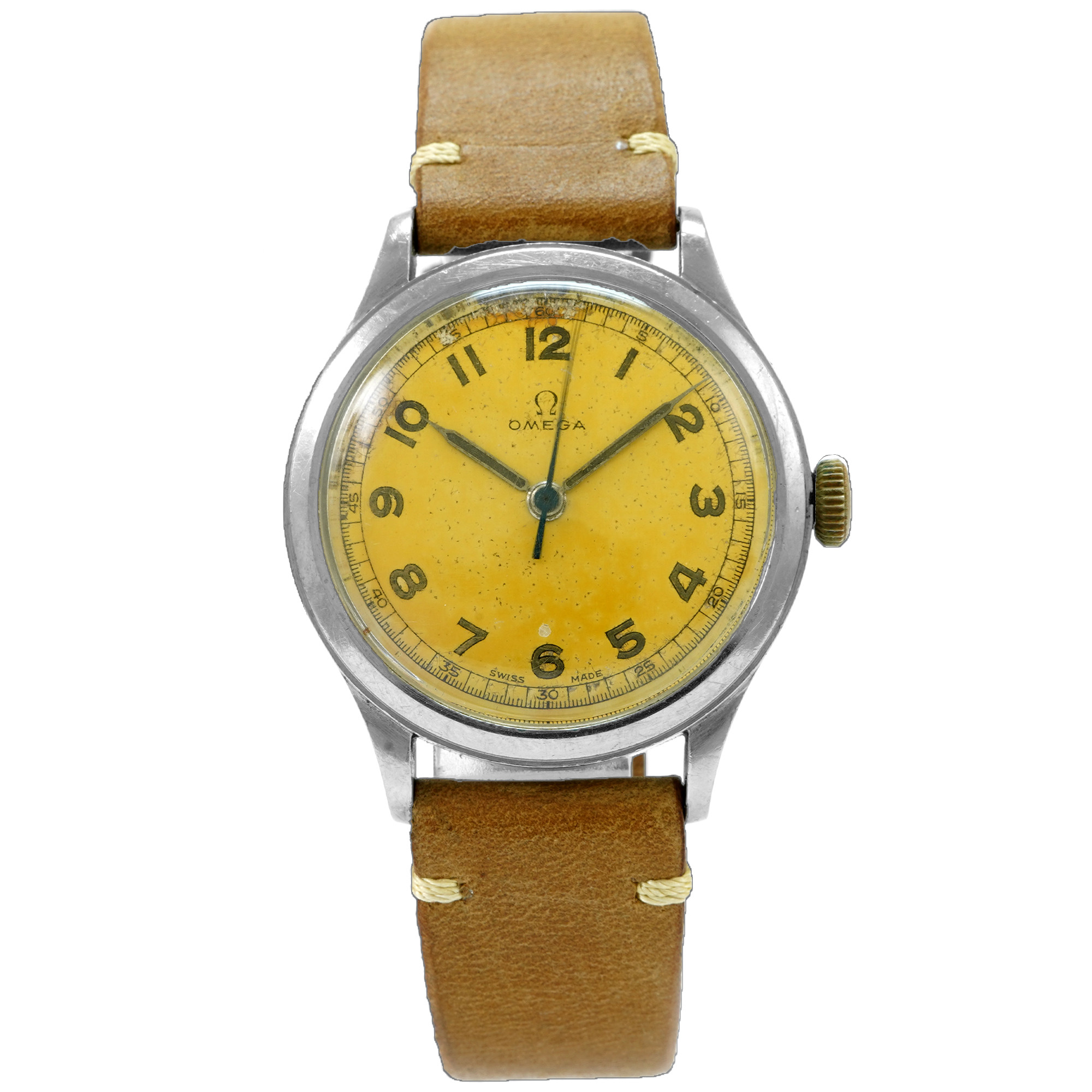 Military Watches Omega Pilot Watch Vintage 1947 Omega Dress Watch