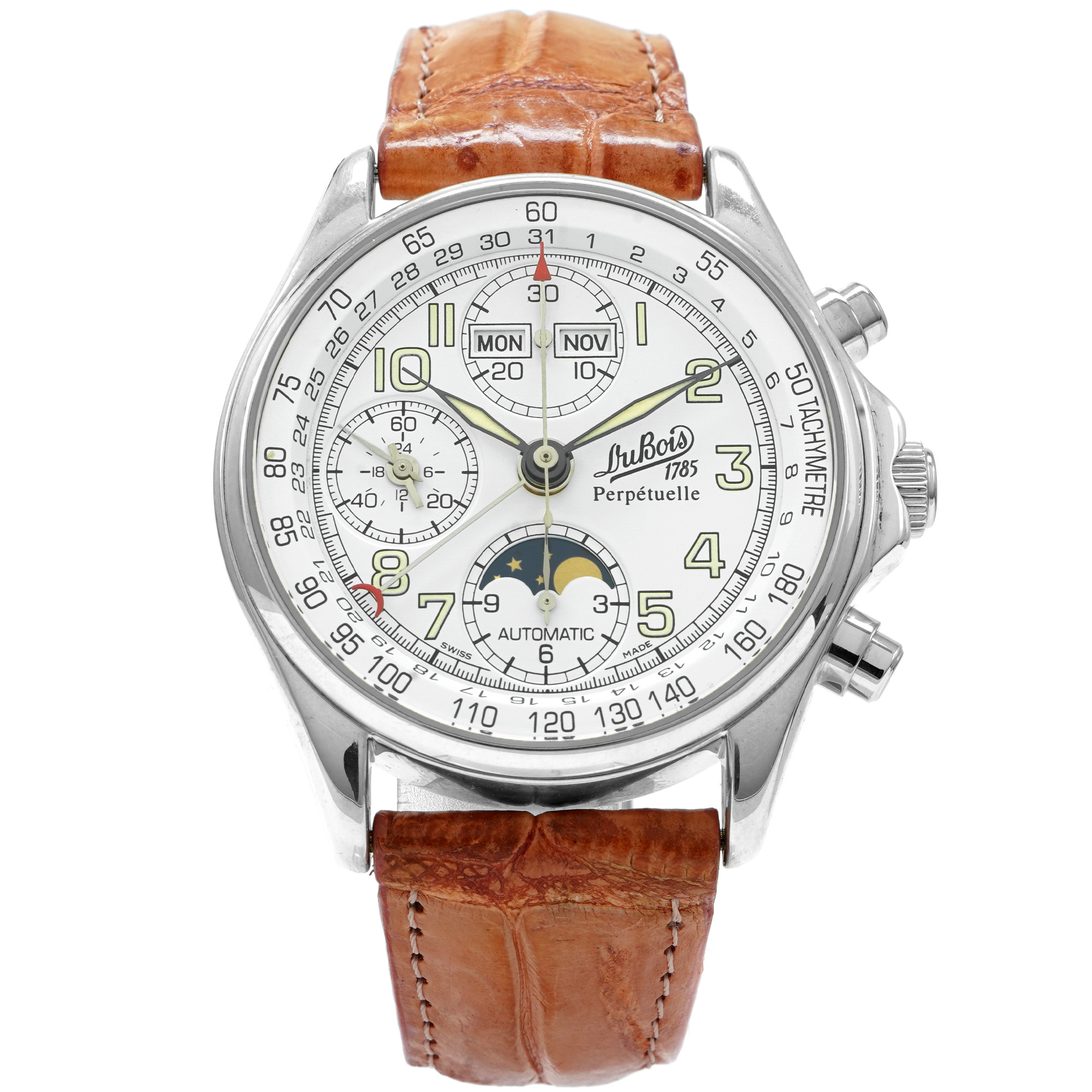 PHILIPPE BEL ①FLORENTINS 、②Speculoos Philippe DuBois & Fils Perpetuelle Automatic Calendar Moonphase