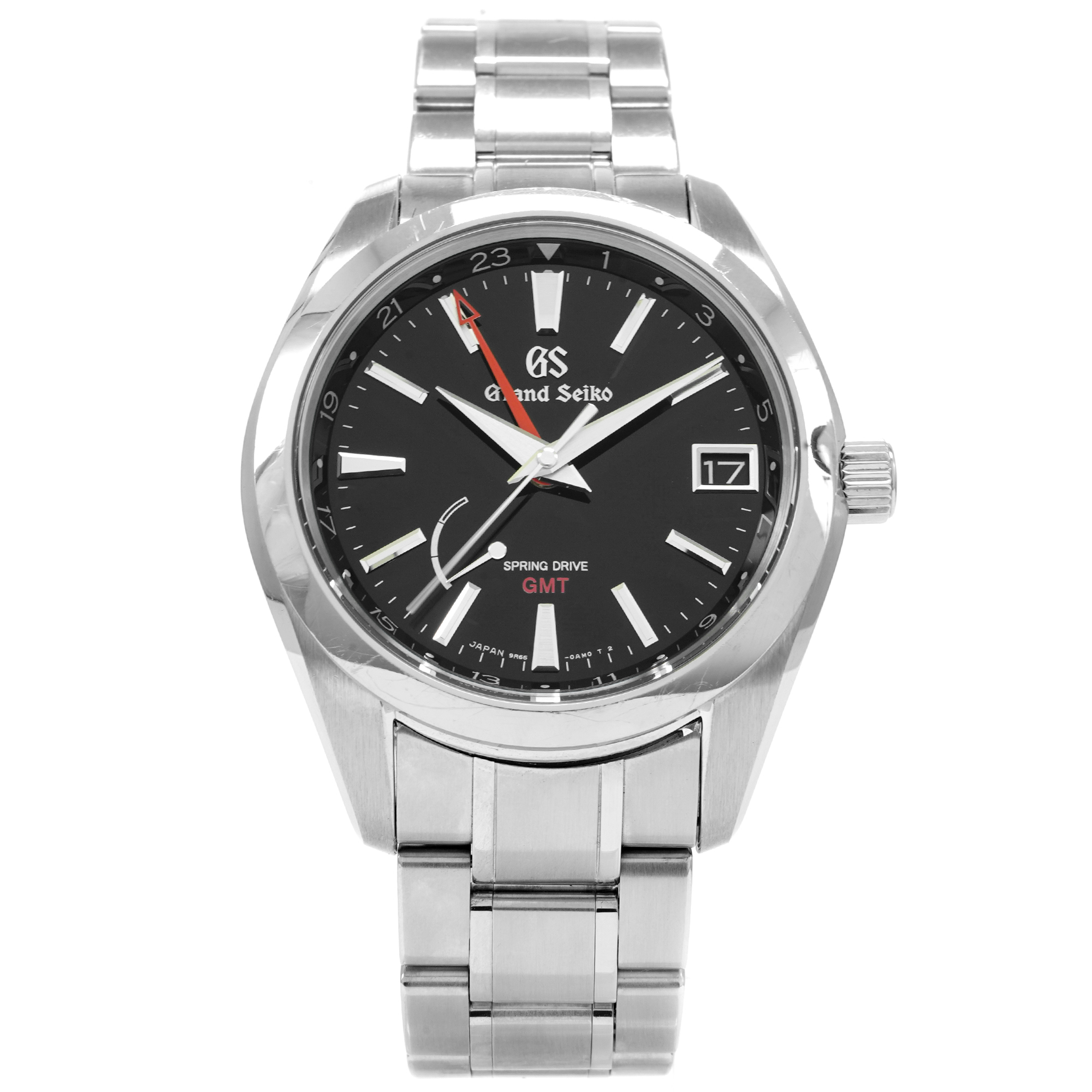 Grand Seiko Spring Drive GMT Black SBGE211 - Inventory 5890