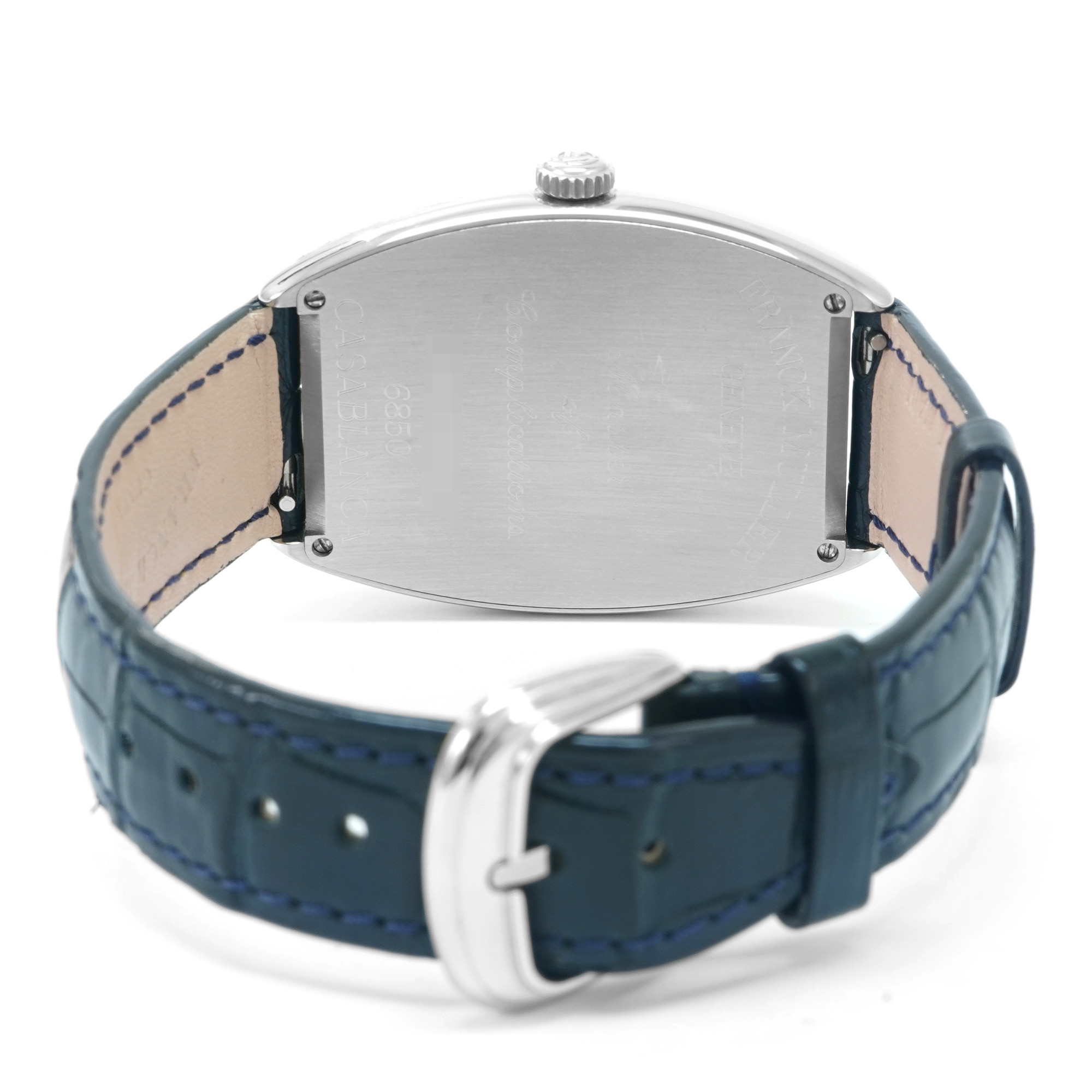 Vetro Zaffiro Compatibile Franck Muller Casablanca Curvex 6850: Misura 35x28x5.6mm