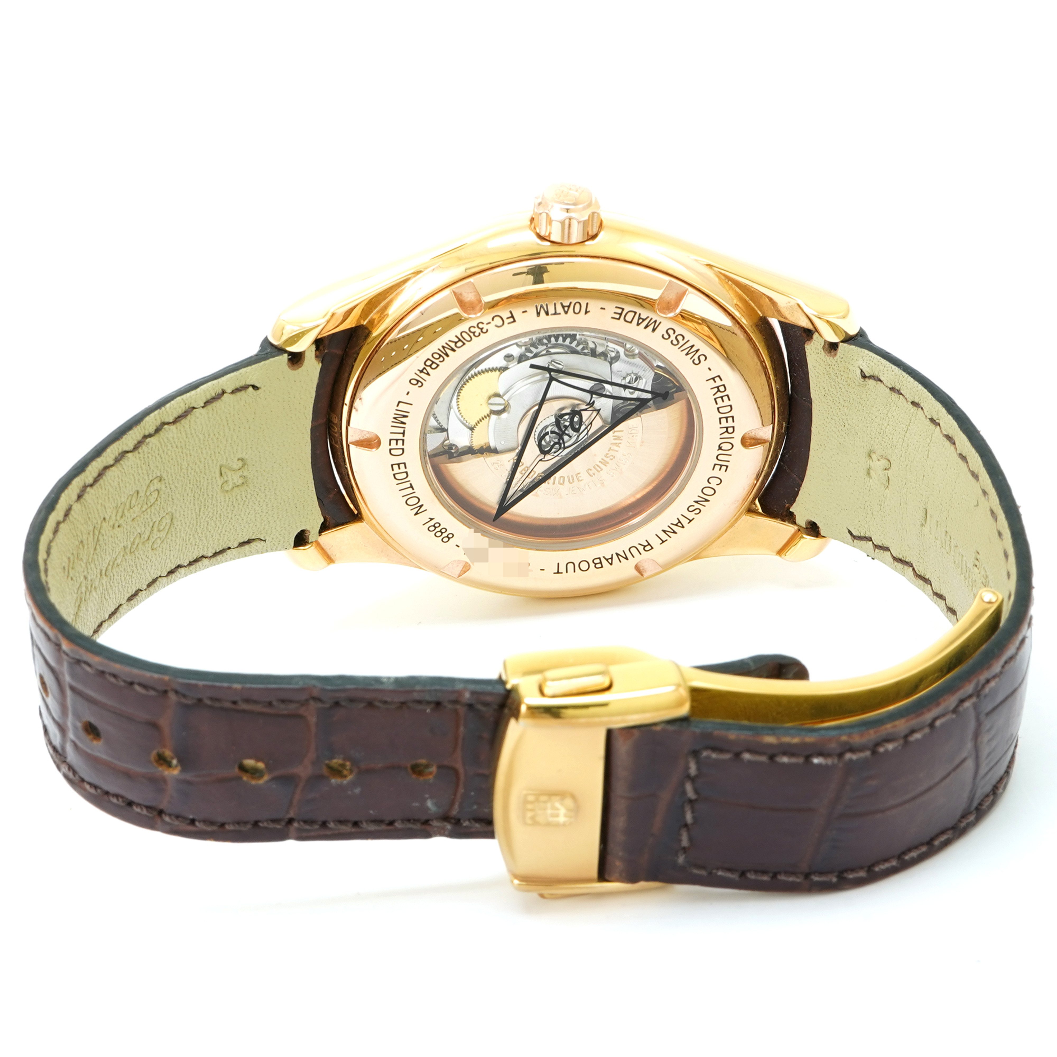 FREDERIQUE CONSTANT ゴールド 時計 Frederique Constant Classics Carrée Small Seconds 36 mm