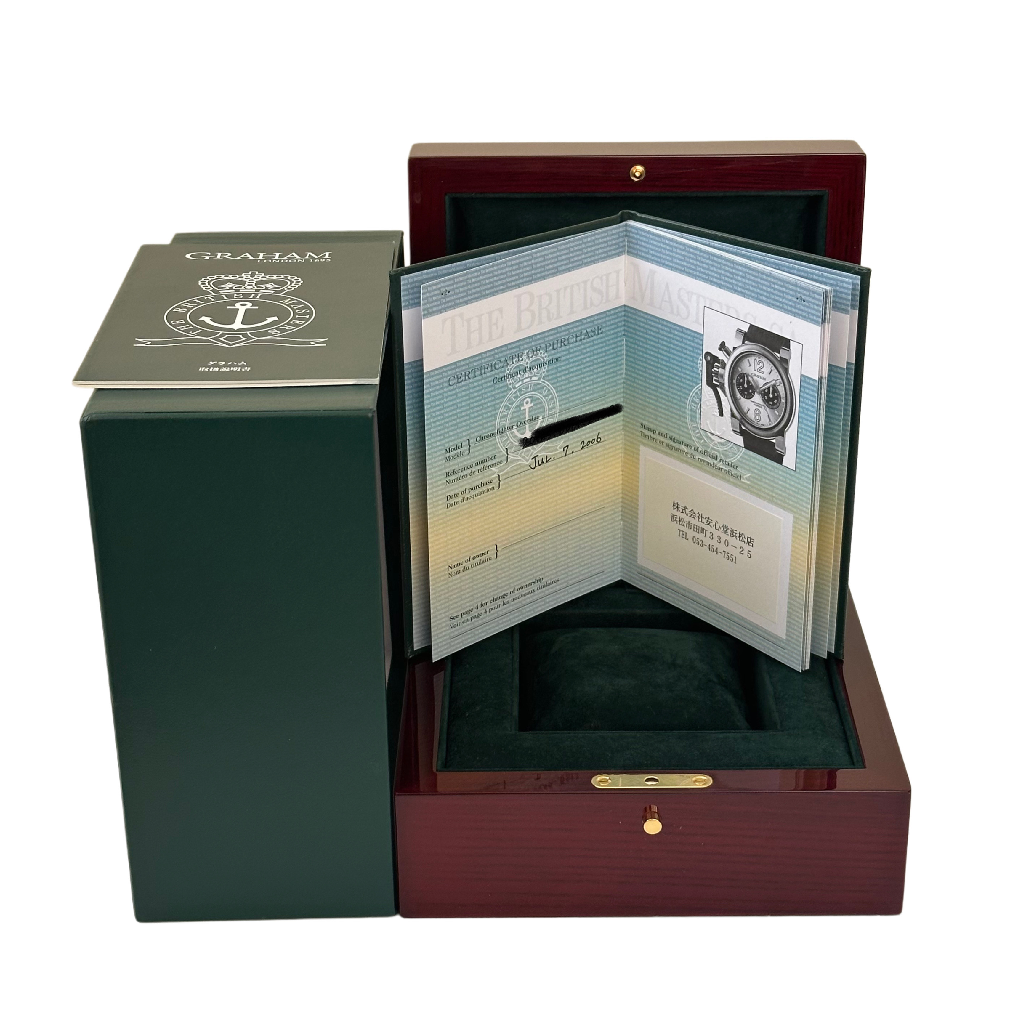 Graham Chronofighter Oversize 20VAS.B0IA.L50B *Black Dial