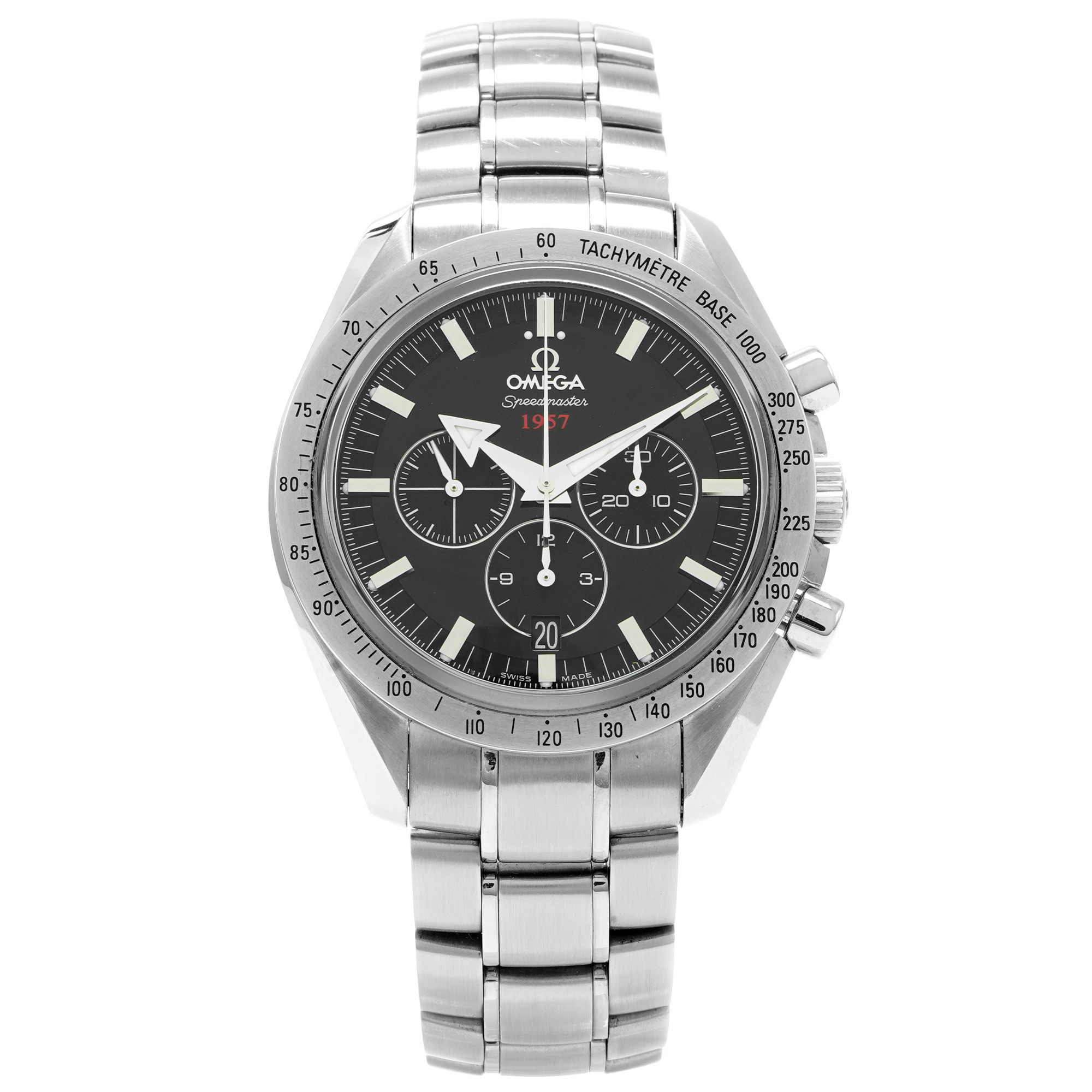 Omega Speedmaster Broad Arrow 1957 - Inventory 6206 - DelrayWatch.com