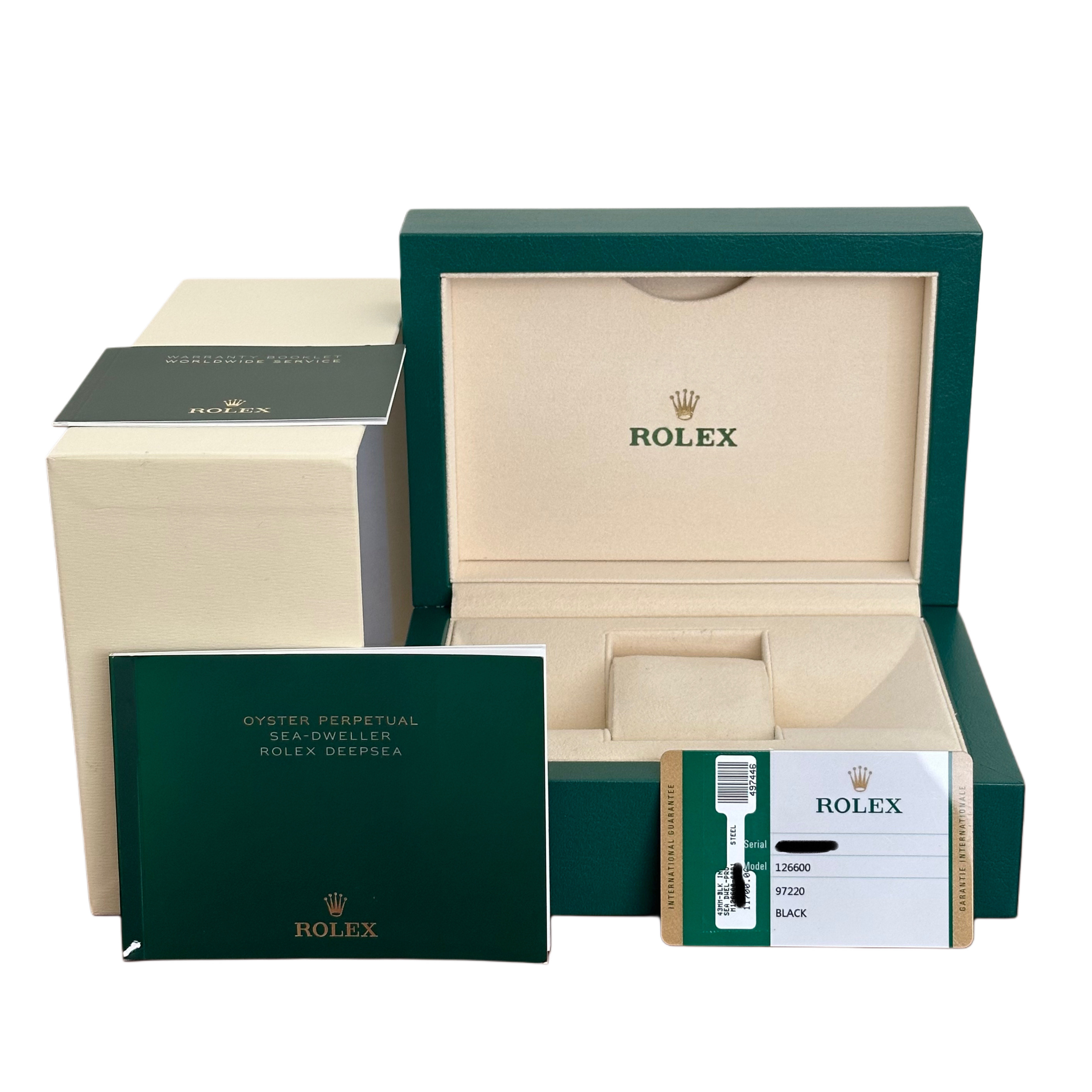 Rolex Sea-Dweller 126600 - Inventory 6237 - DelrayWatch.com