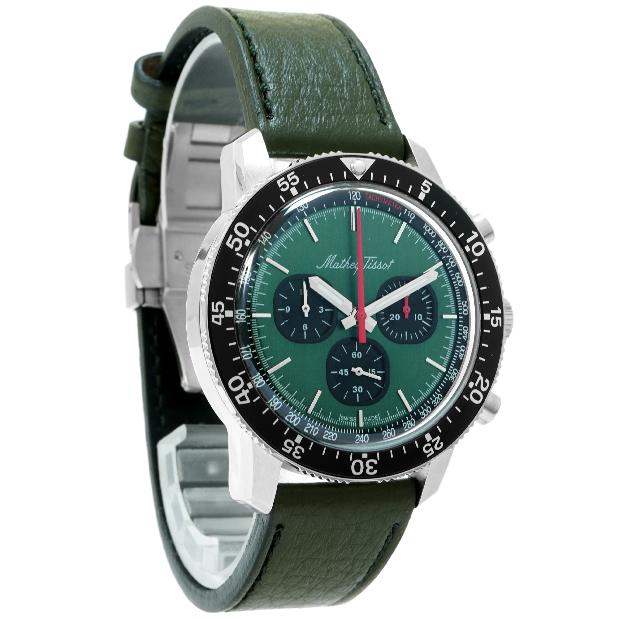 Mathey Tissot 1968 Chronograph H1968CH *Green Dial* *Limited