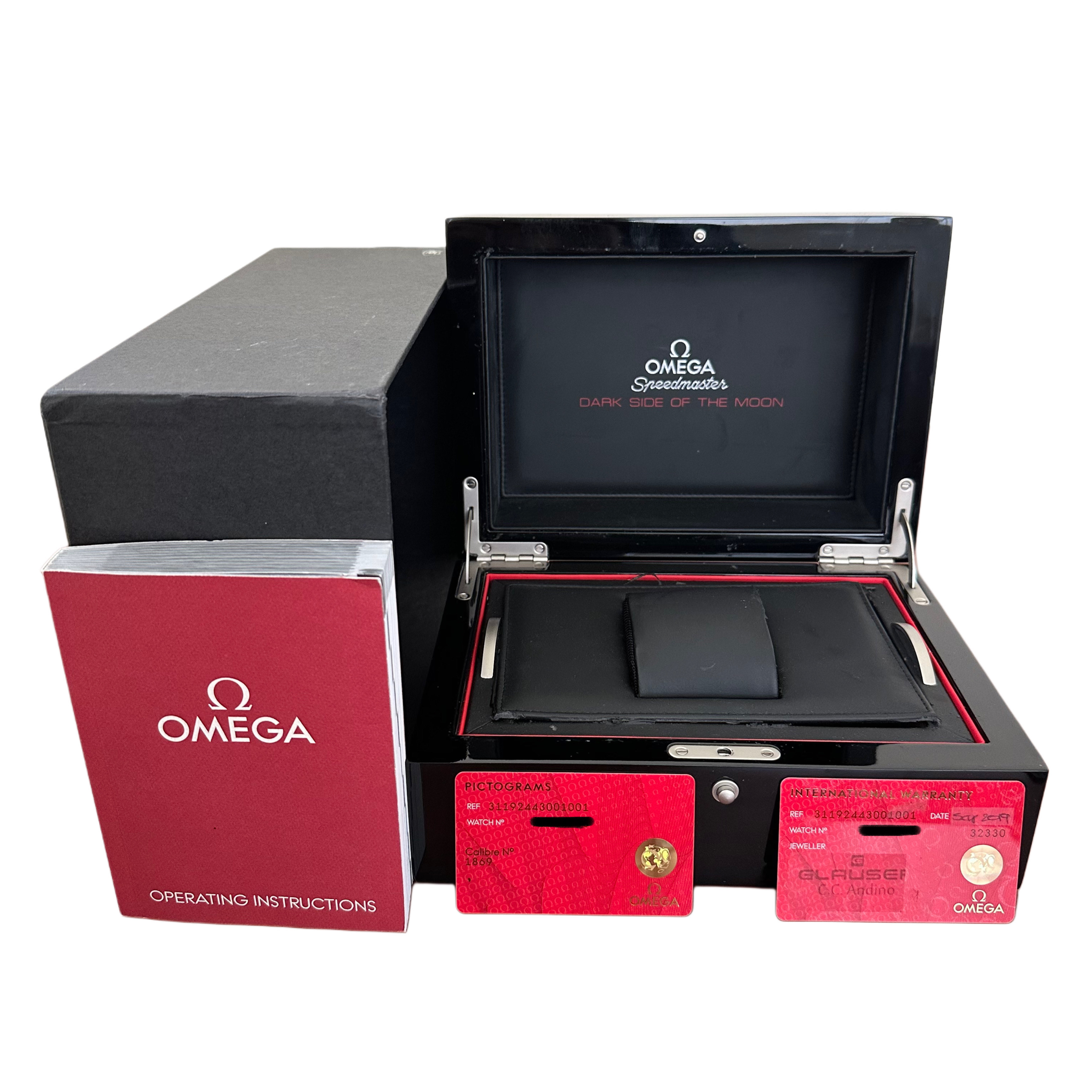 Omega Speedmaster Apollo 8 Dark Side of the Moon Ceramic
