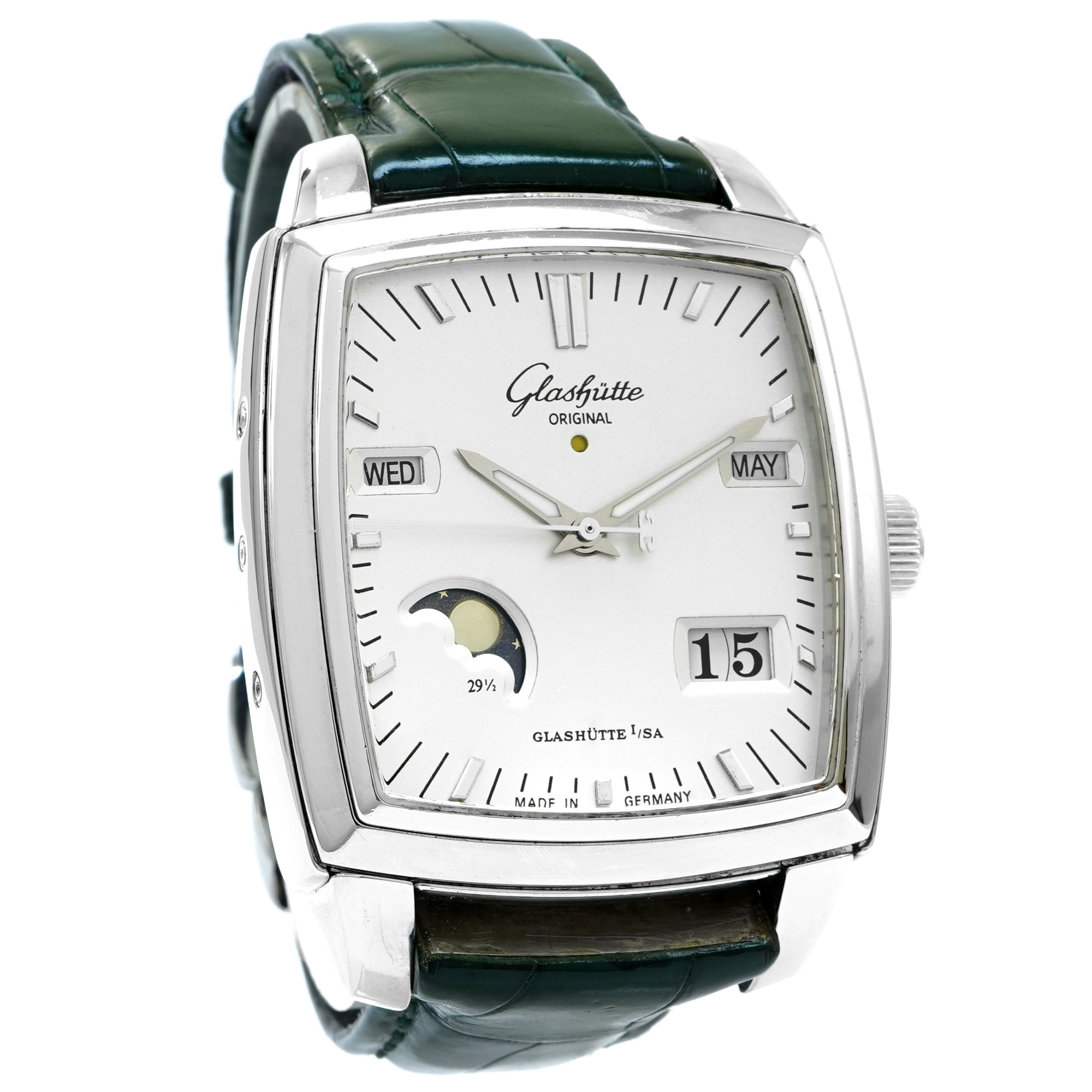 Glashutte Original Senator Karree Perpetual Calendar 39-50-53-52