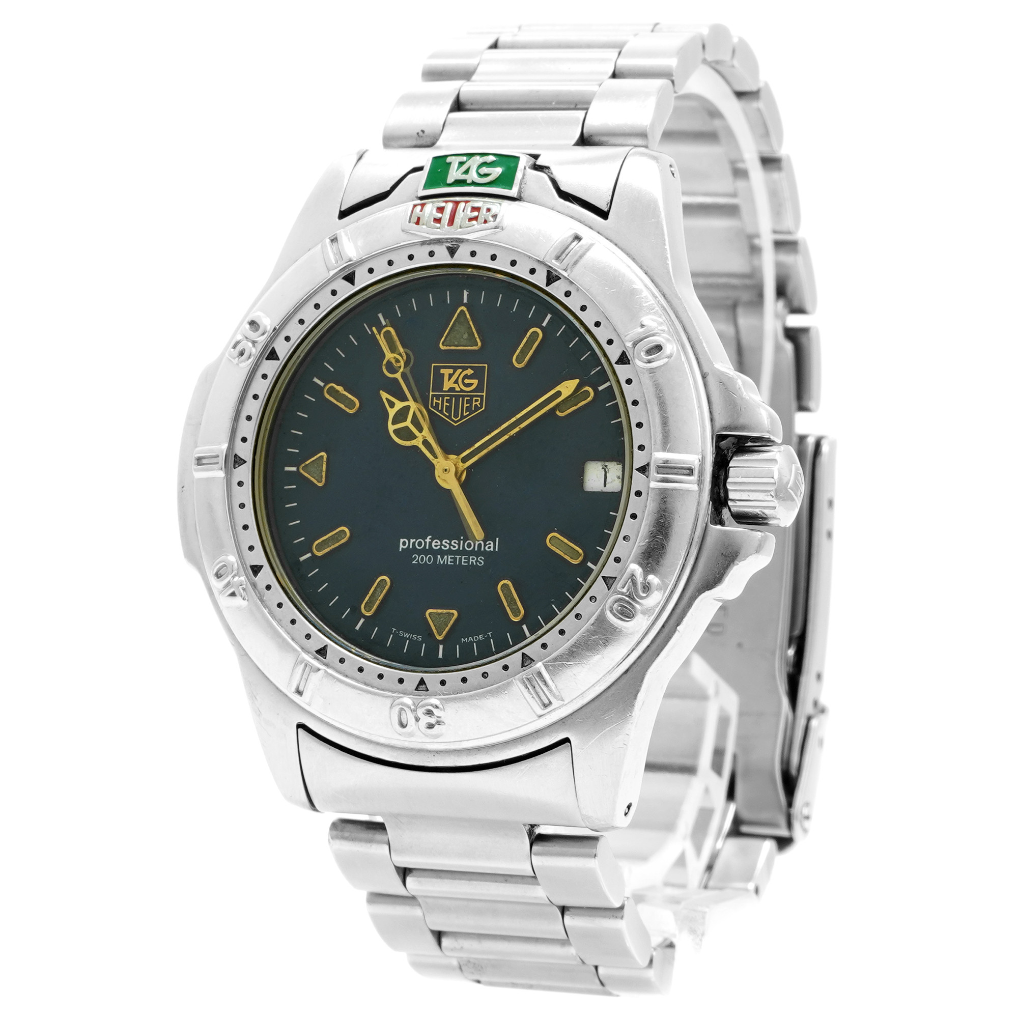 TAG Heuer 4000 Series Professional 200M WF1113-0 *Blue Dial