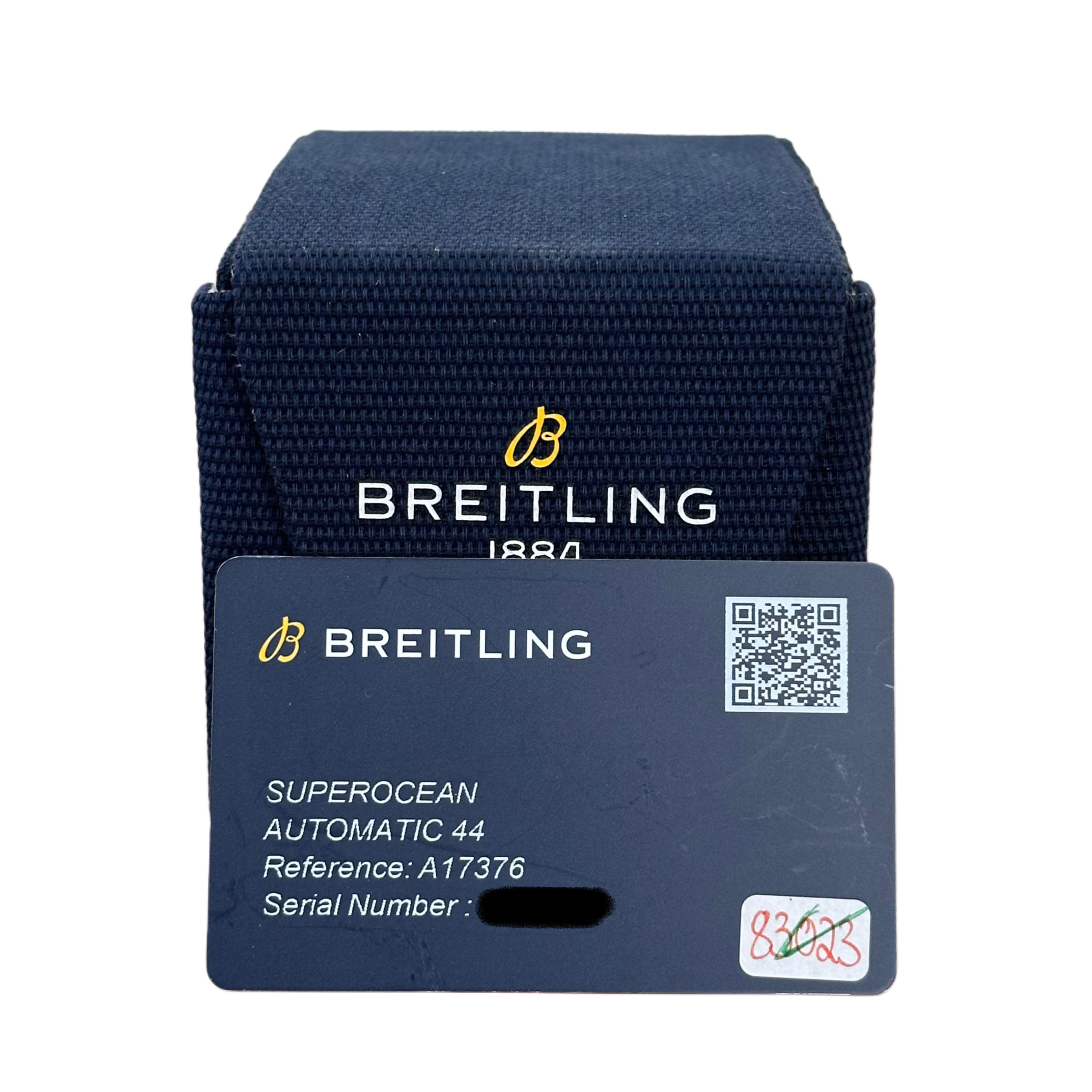 ブライトリング純正BOX Breitling SuperOcean 44 *Blue Dial* - Inventory 6500 - DelrayWatch.com