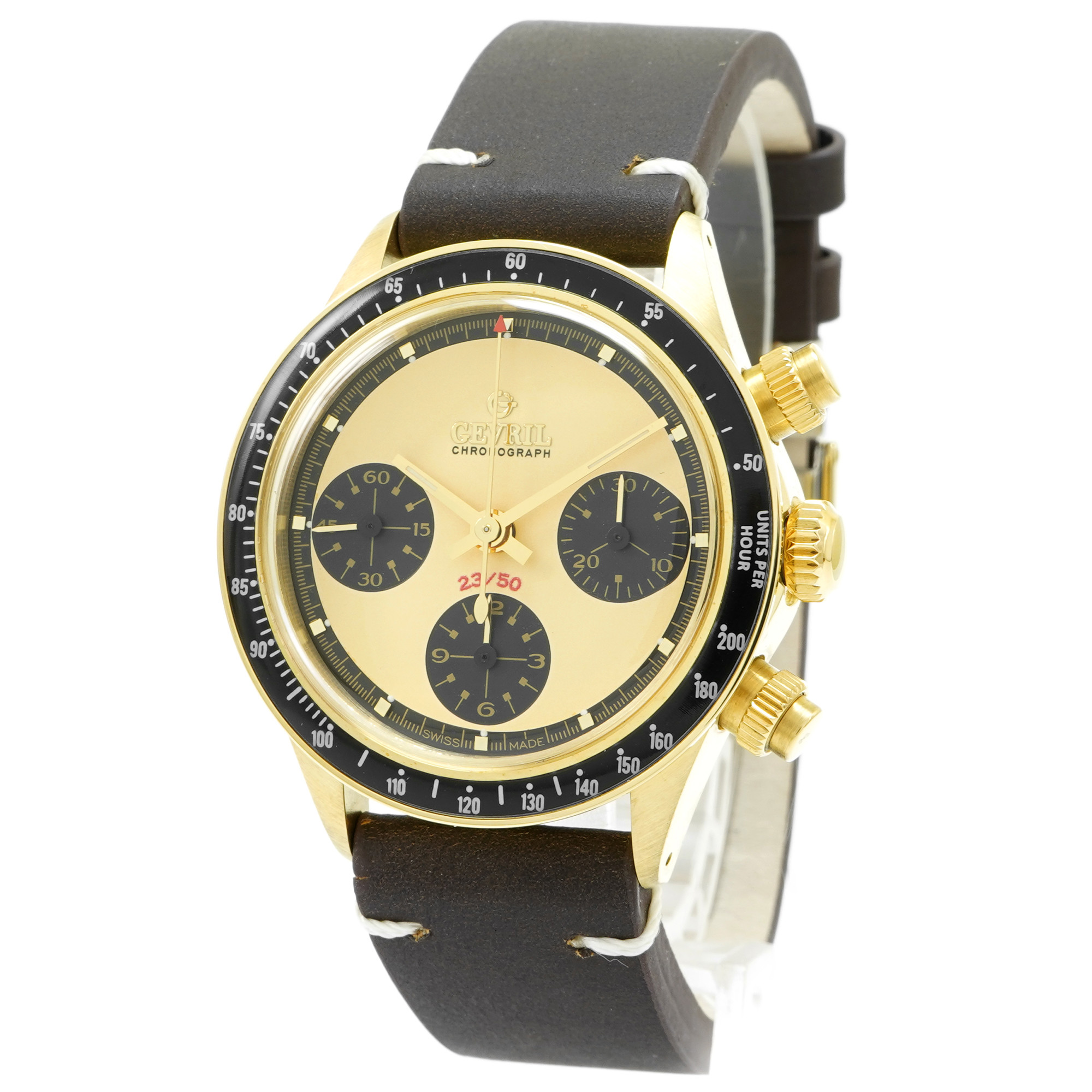 Gevril Tribeca Chronograph Limited Edition *Yellow Gold* *Unworn