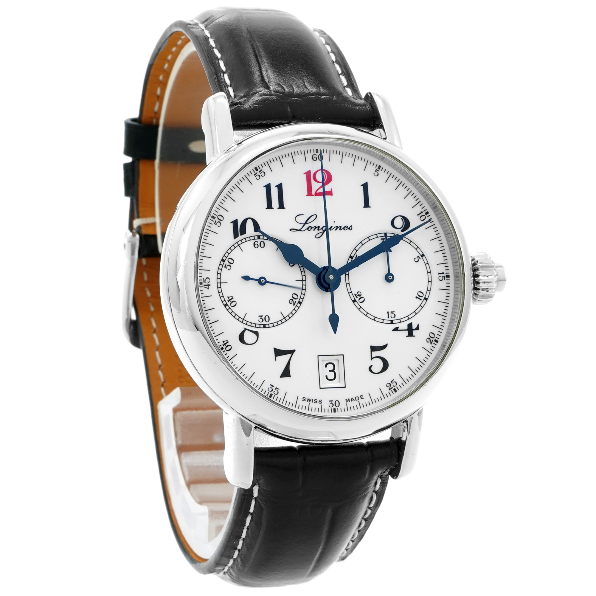 Longines Heritage Single Button Chronograph - Main Image