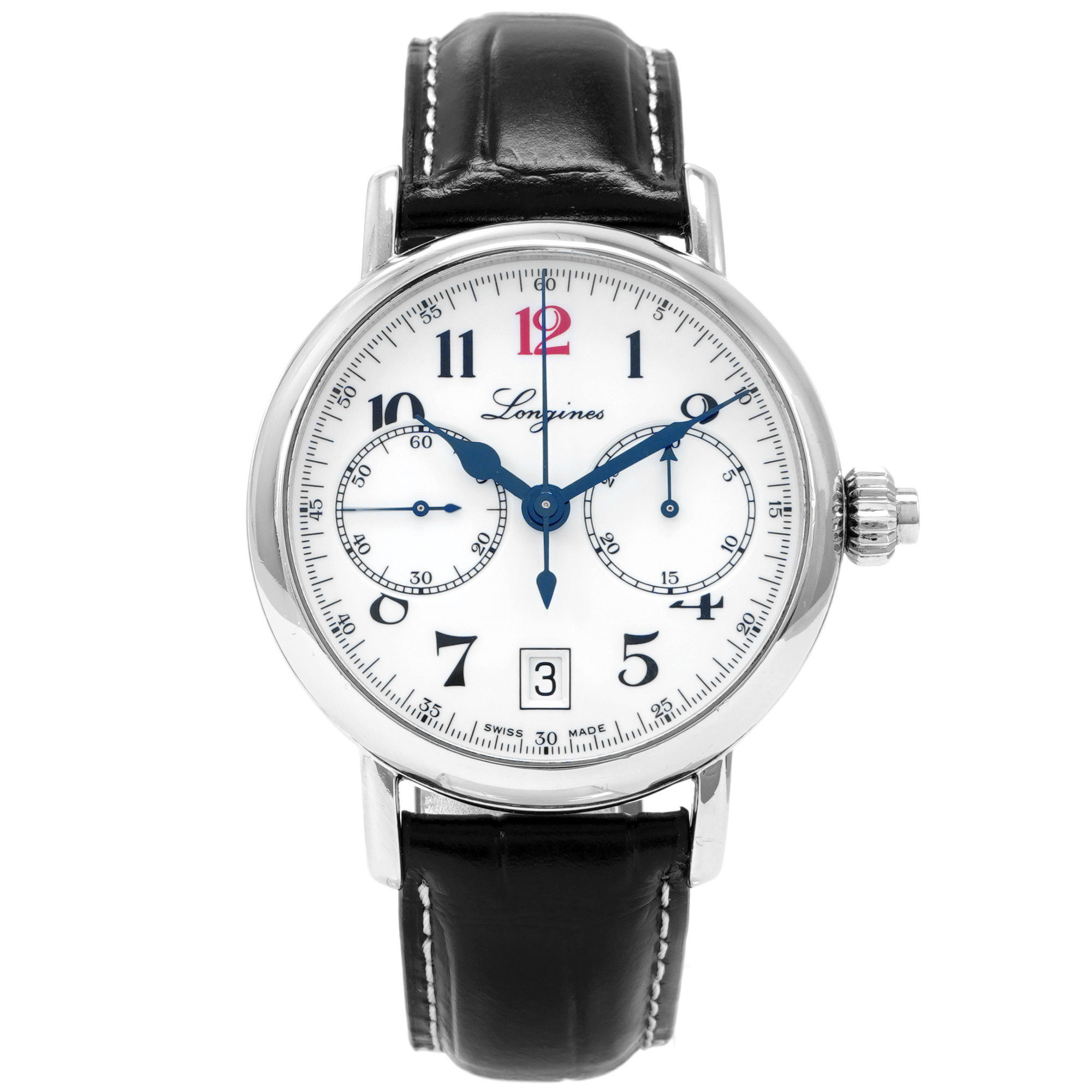 Longines Heritage Single Button Chronograph - Main Image