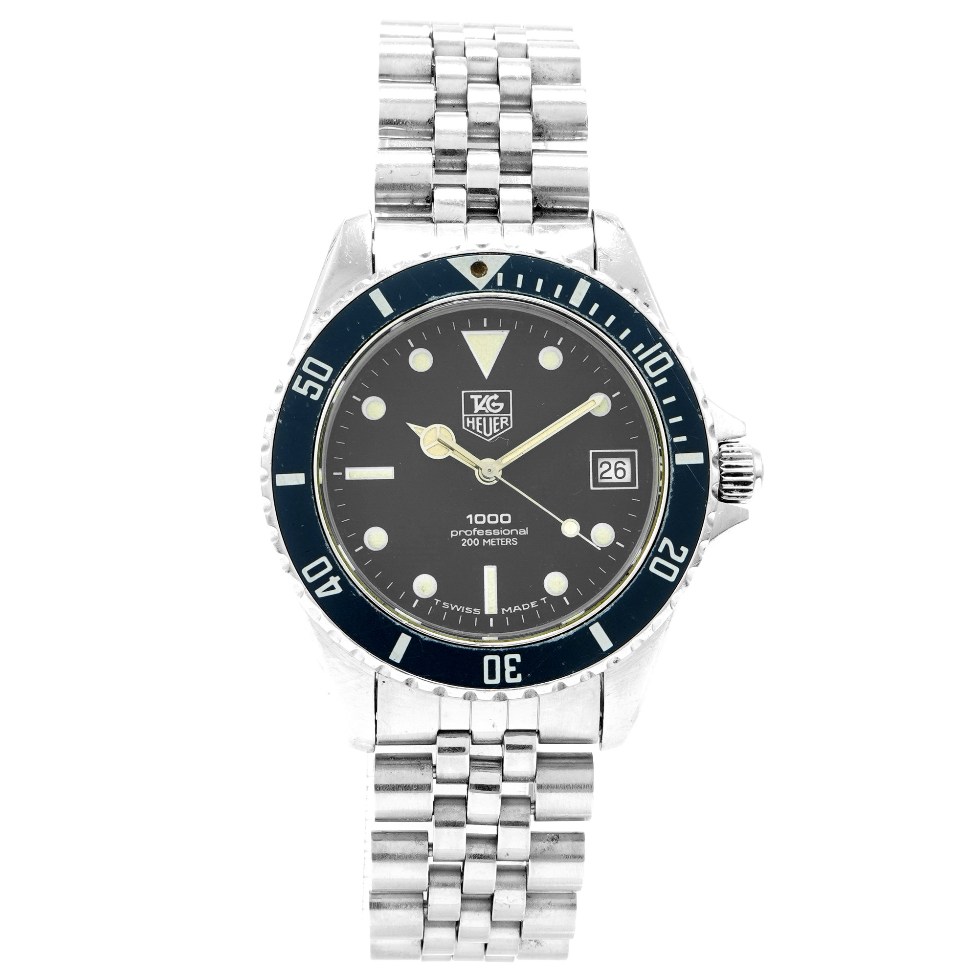 TAG Heuer Professional 1000 980-013N *Vintage* - Inventory 6435 
