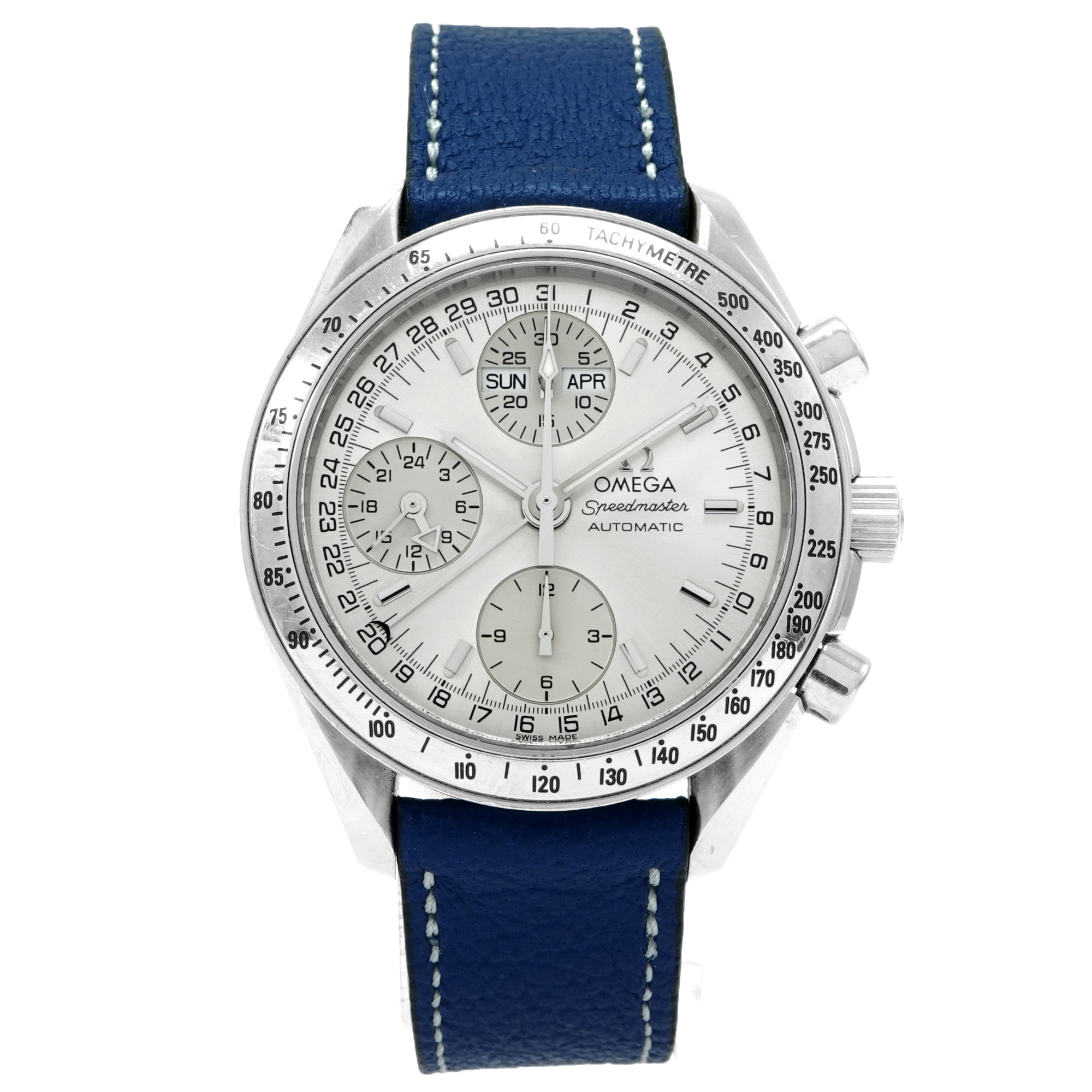 HOT Omega Speedmaster Date Leather Omega Speedmaster