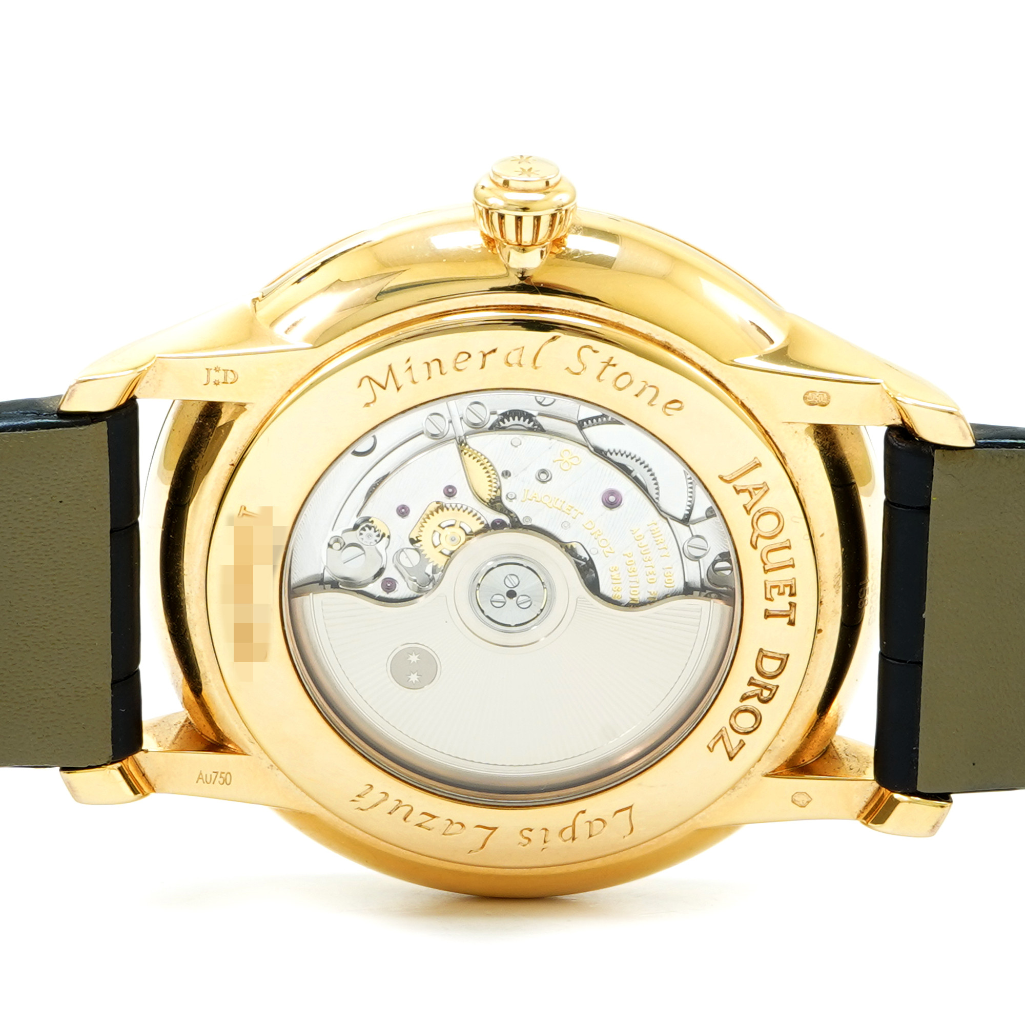 Jaquet Droz Grande Seconde Circled Lapis Lazuli / MOP 43mm
