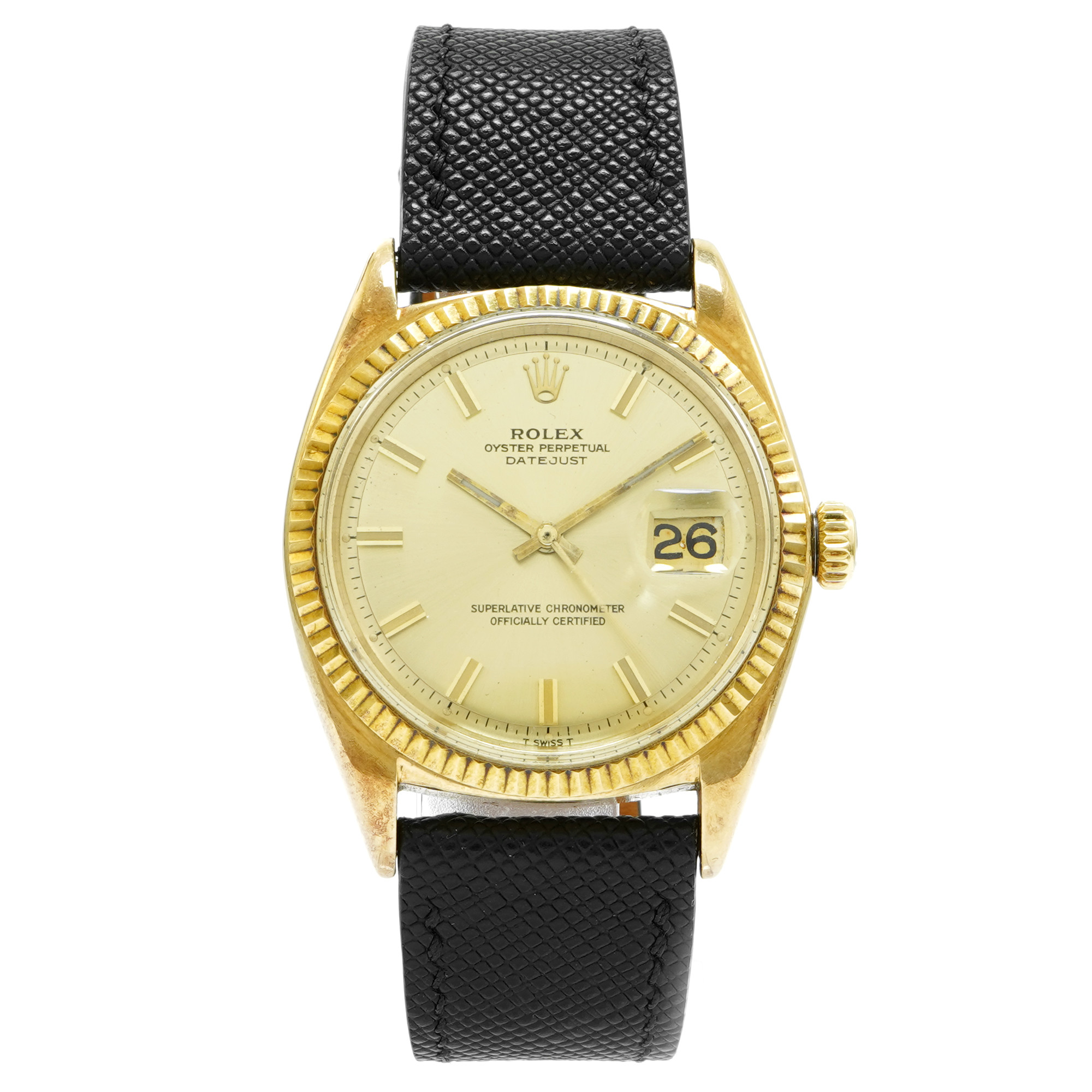 Rolex Datejust 36 1601 *14k Yellow* - Inventory 7029 - DelrayWatch.com