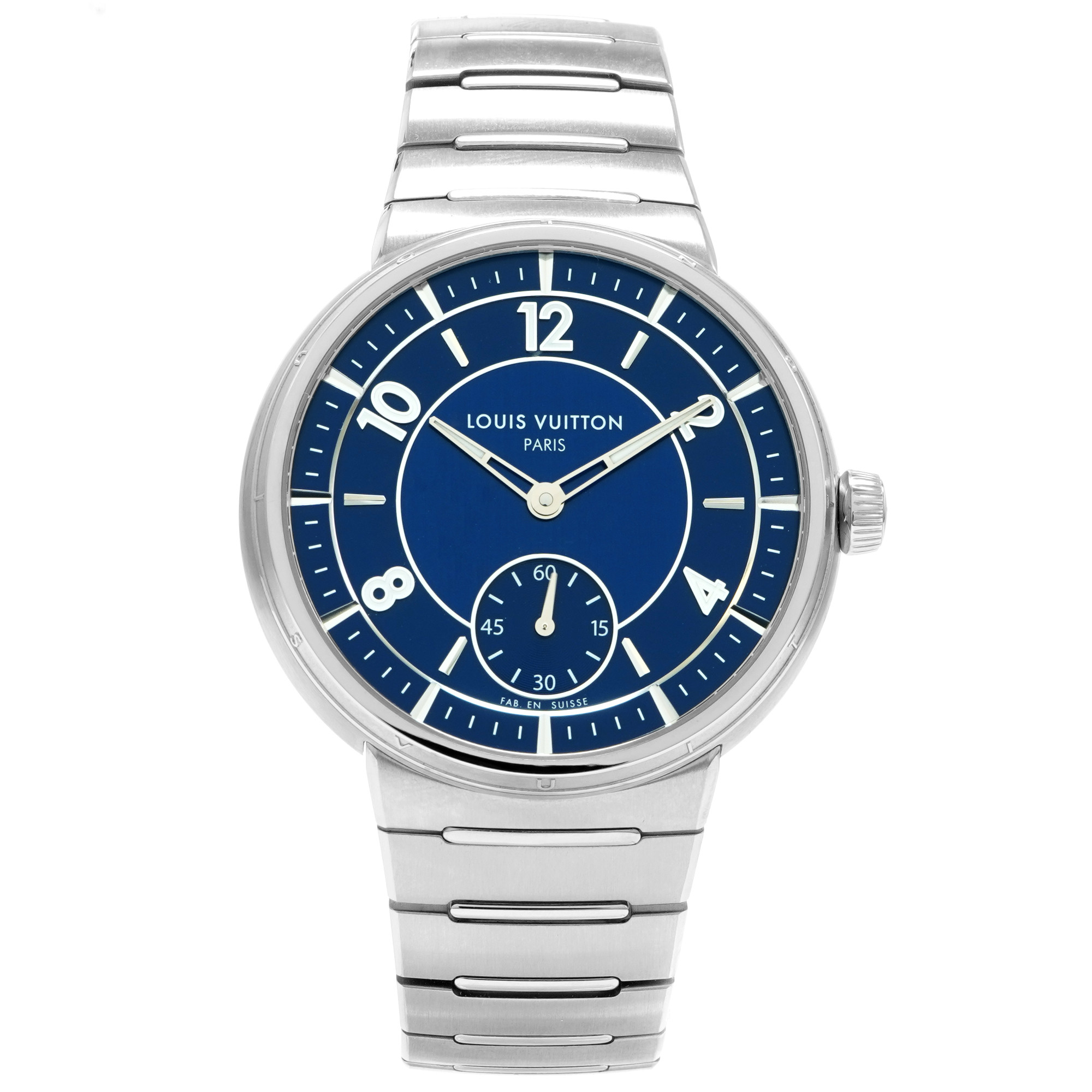 Louis Vuitton Tambour Speedy Blue Quartz Watch Handbag Tambour, Automatic, 40mm, Steel - Watches - All Watches  main image 3