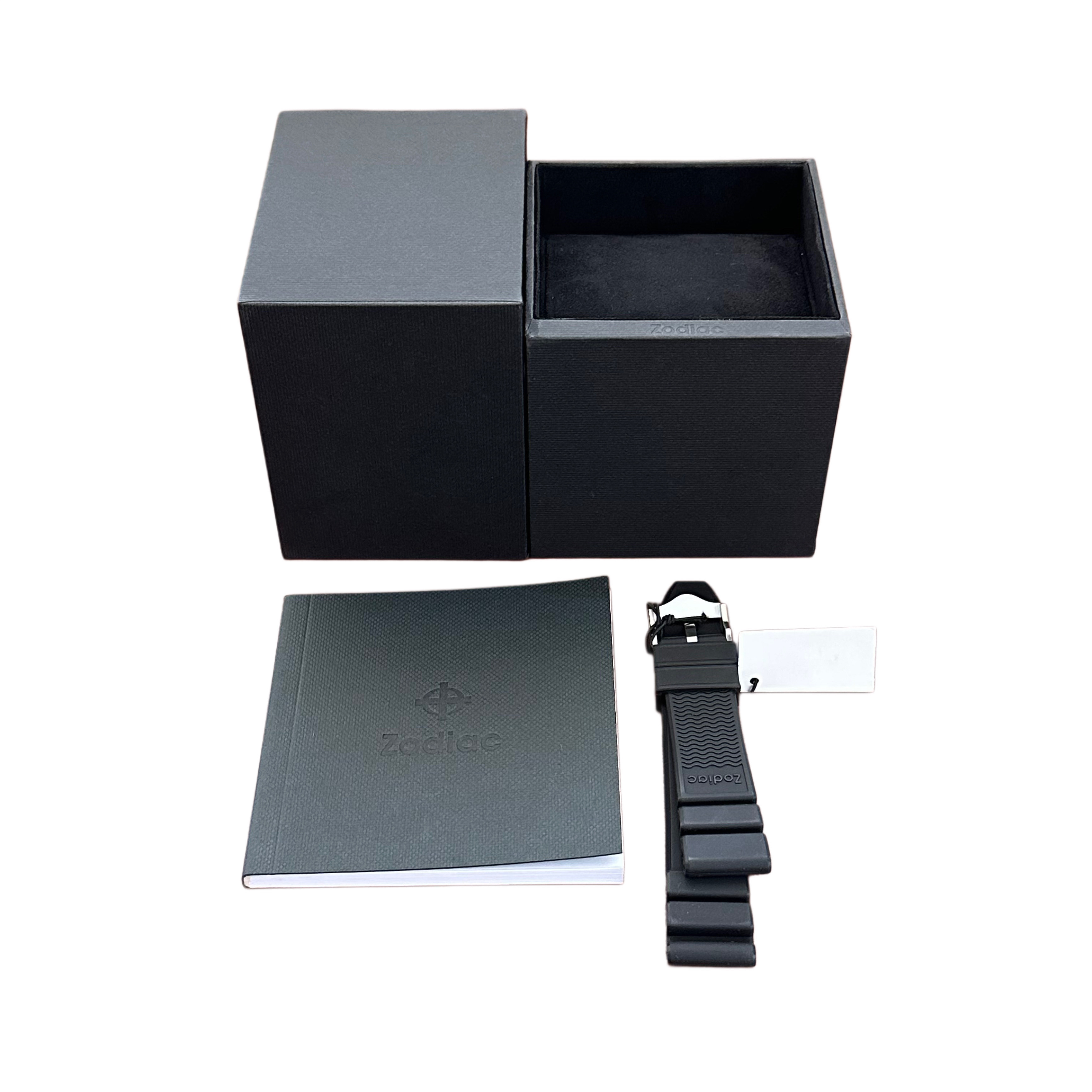 Zodiac Super Sea Wolf GMT Z09405 - Inventory 7164 - DelrayWatch.com