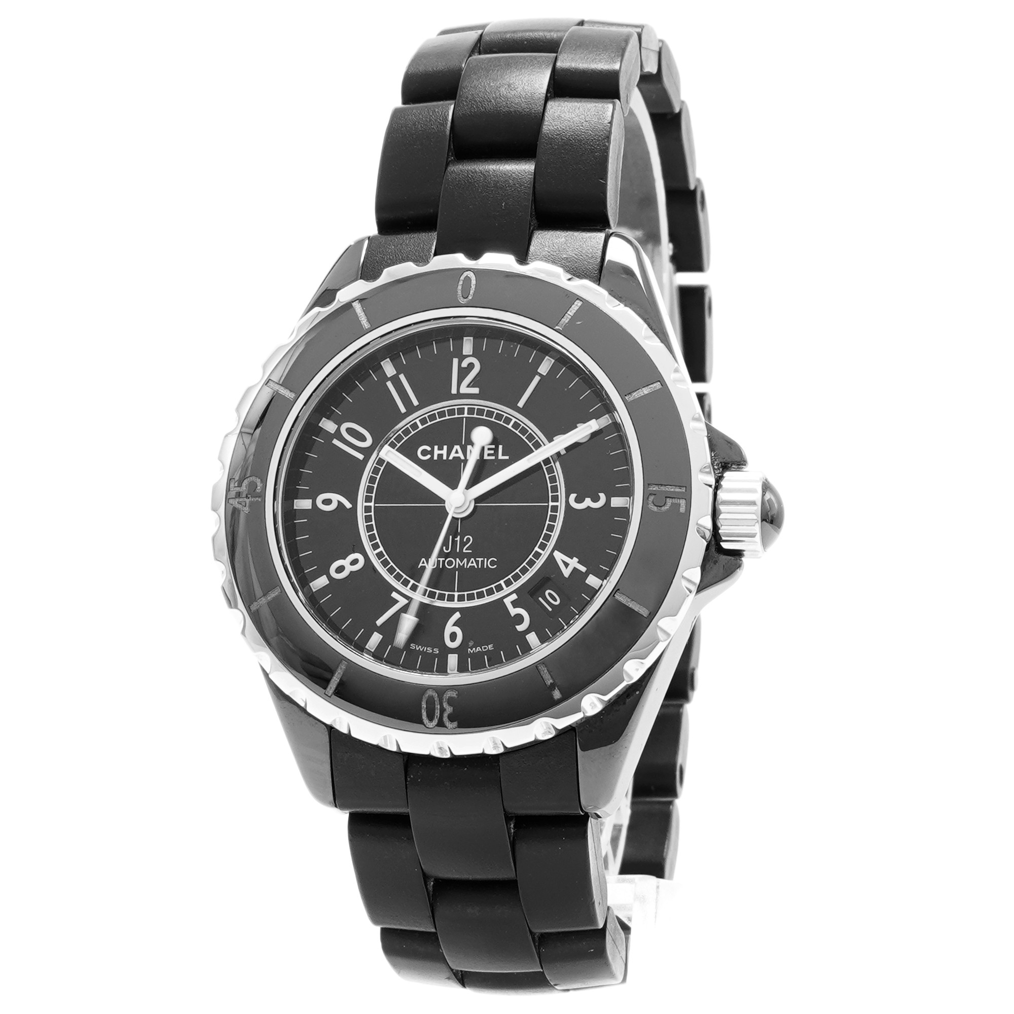 Chanel J12 Automatic H0685 Rubber Bracelet - Inventory 7257